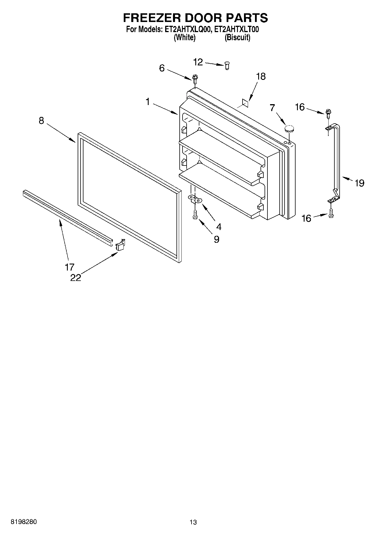 07 - FREEZER DOOR