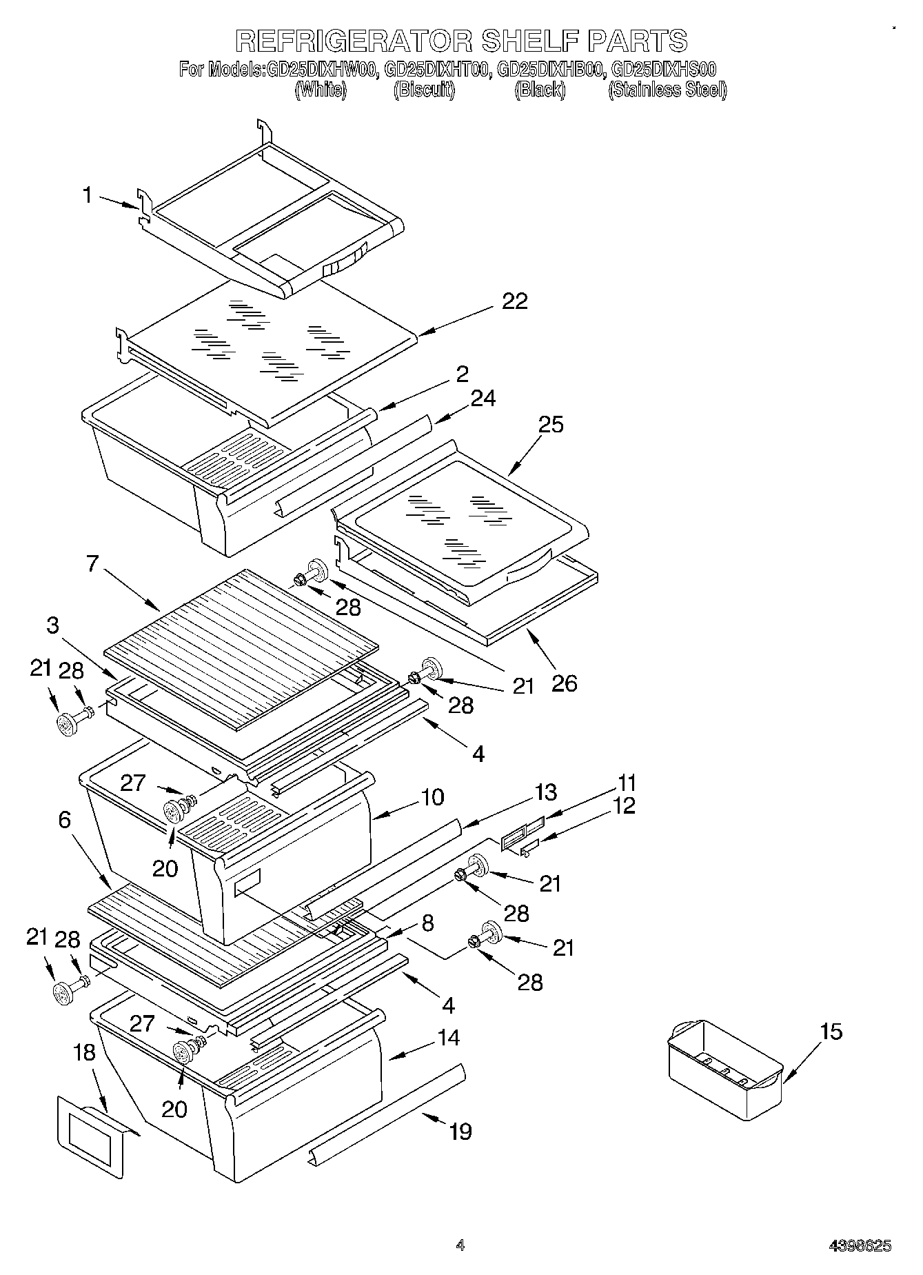 03 - REFRIGERATOR SHELF