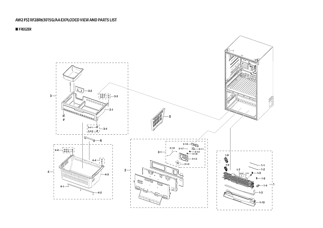 FREEZER PARTS