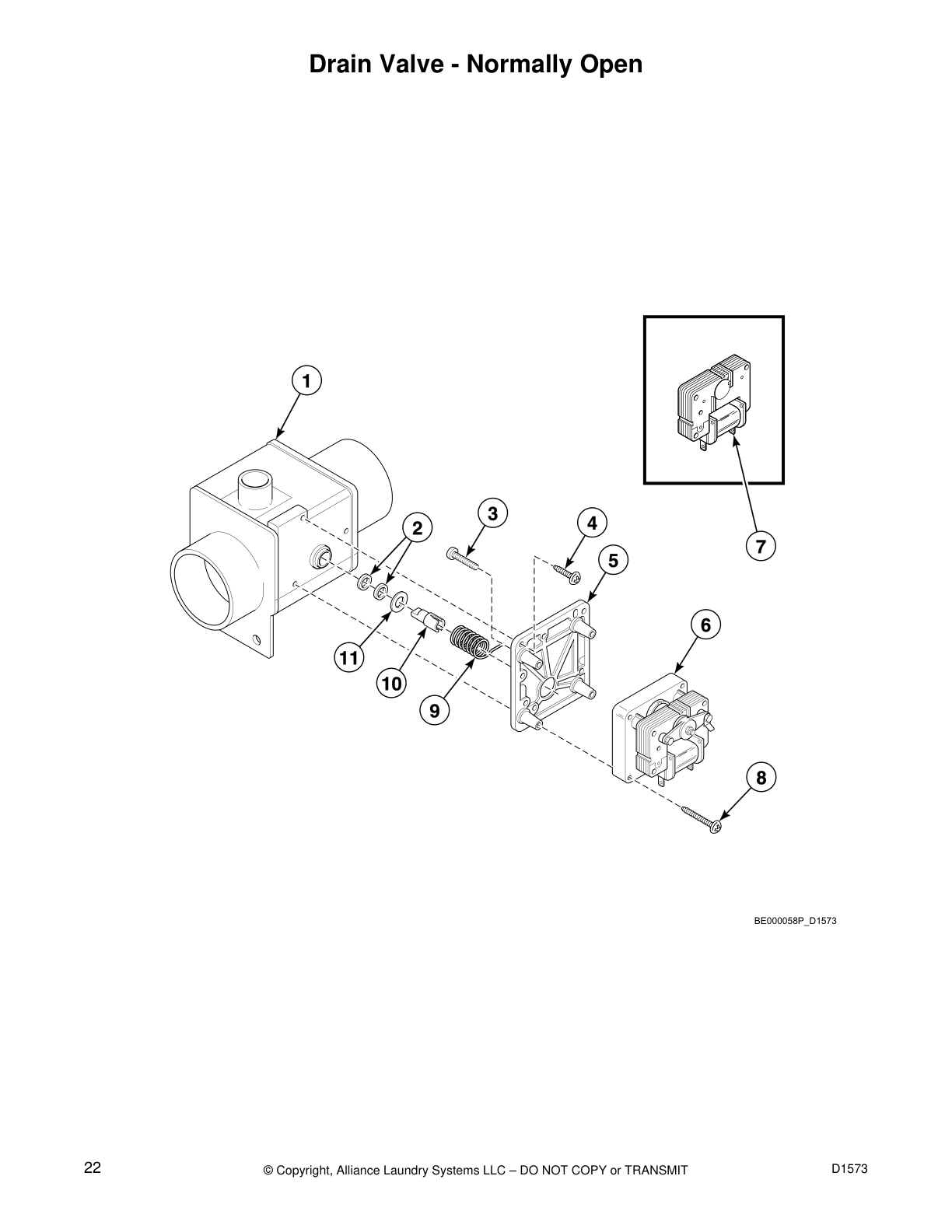 Drain Valve - Normally Open