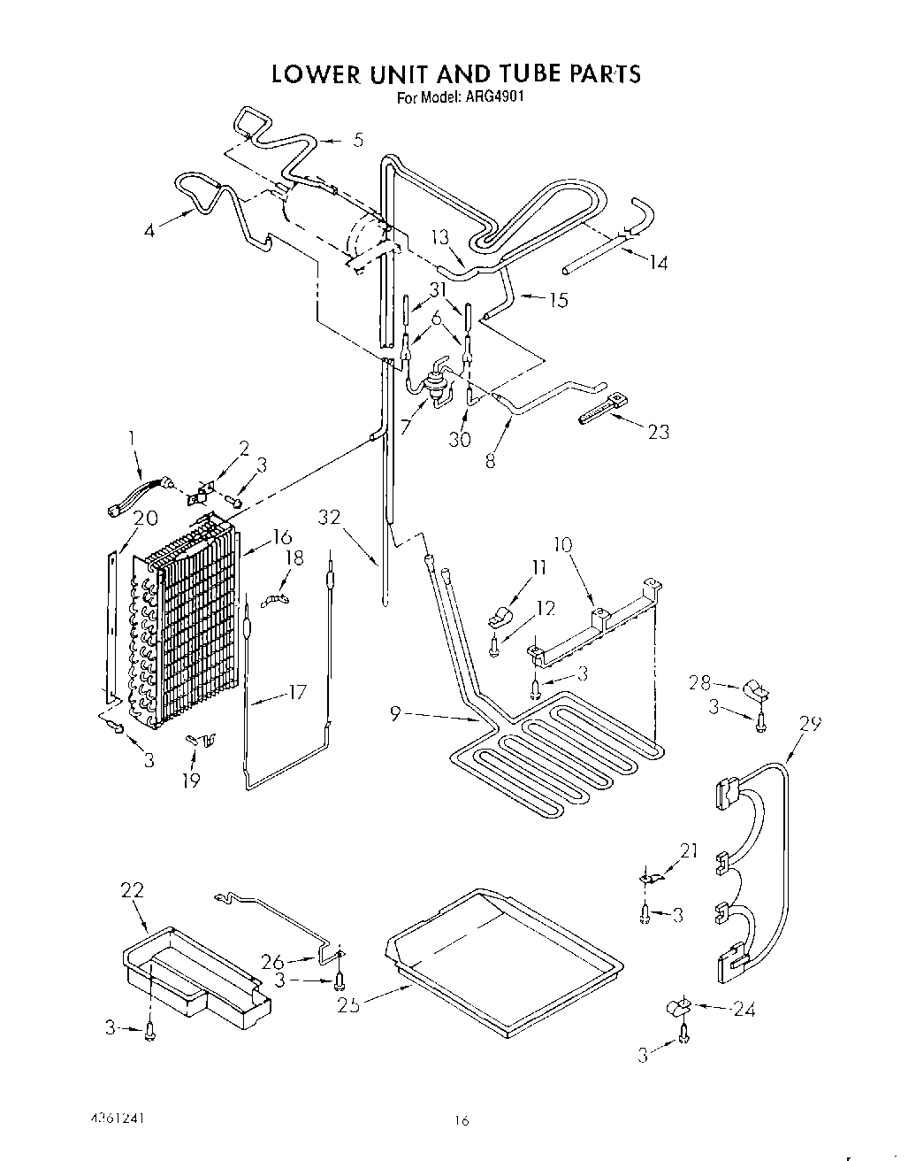 15 - LOWER UNIT AND TUBE