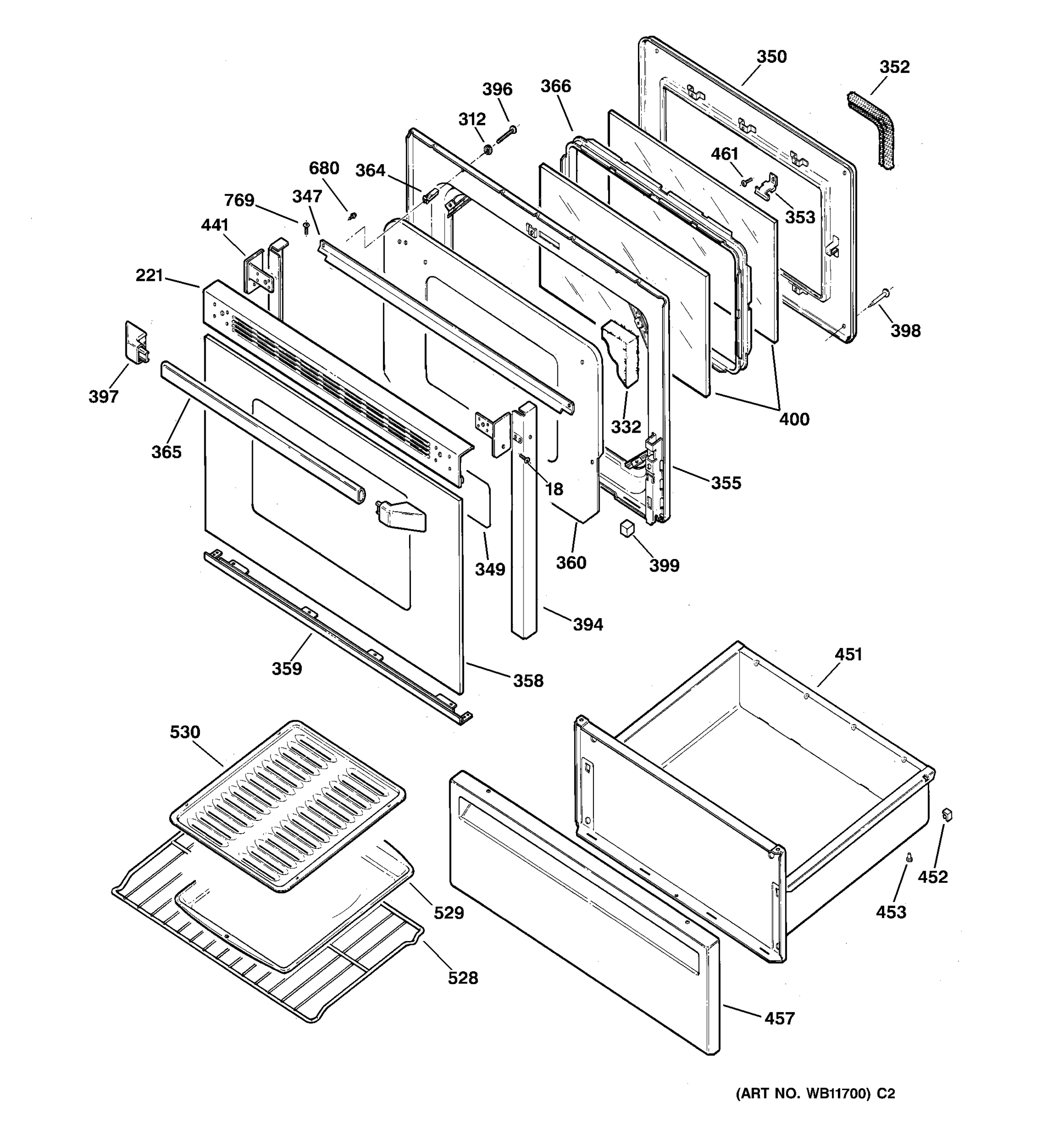 DOOR & DRAWER PARTS