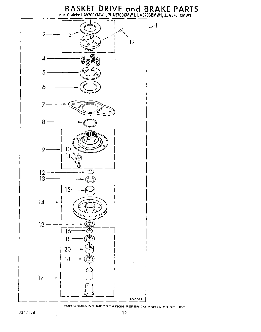 09 - BASKET DRIVE AND BRAKE