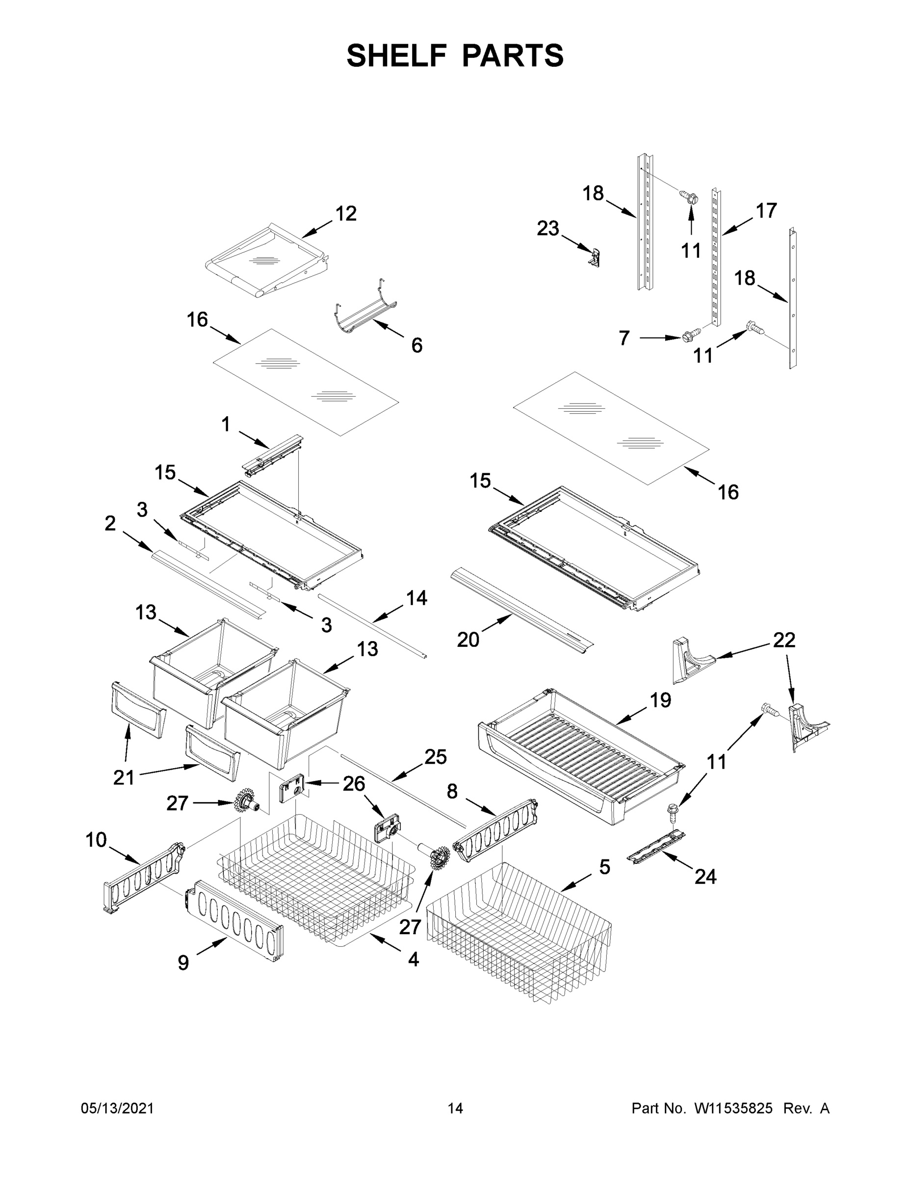 08 - SHELF PARTS