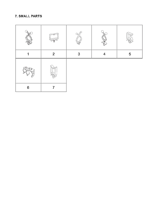 SMALL PARTS
