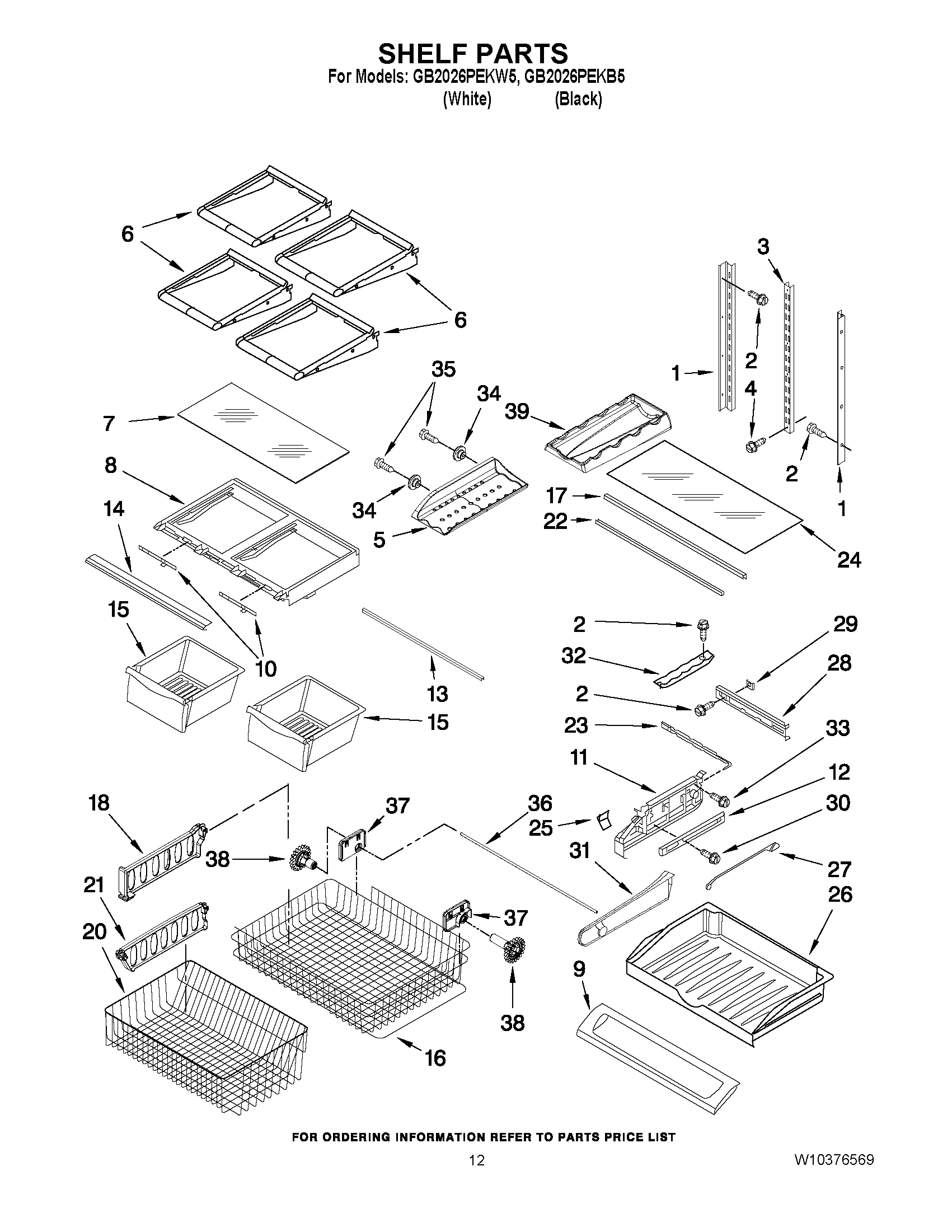 07 - SHELF PARTS