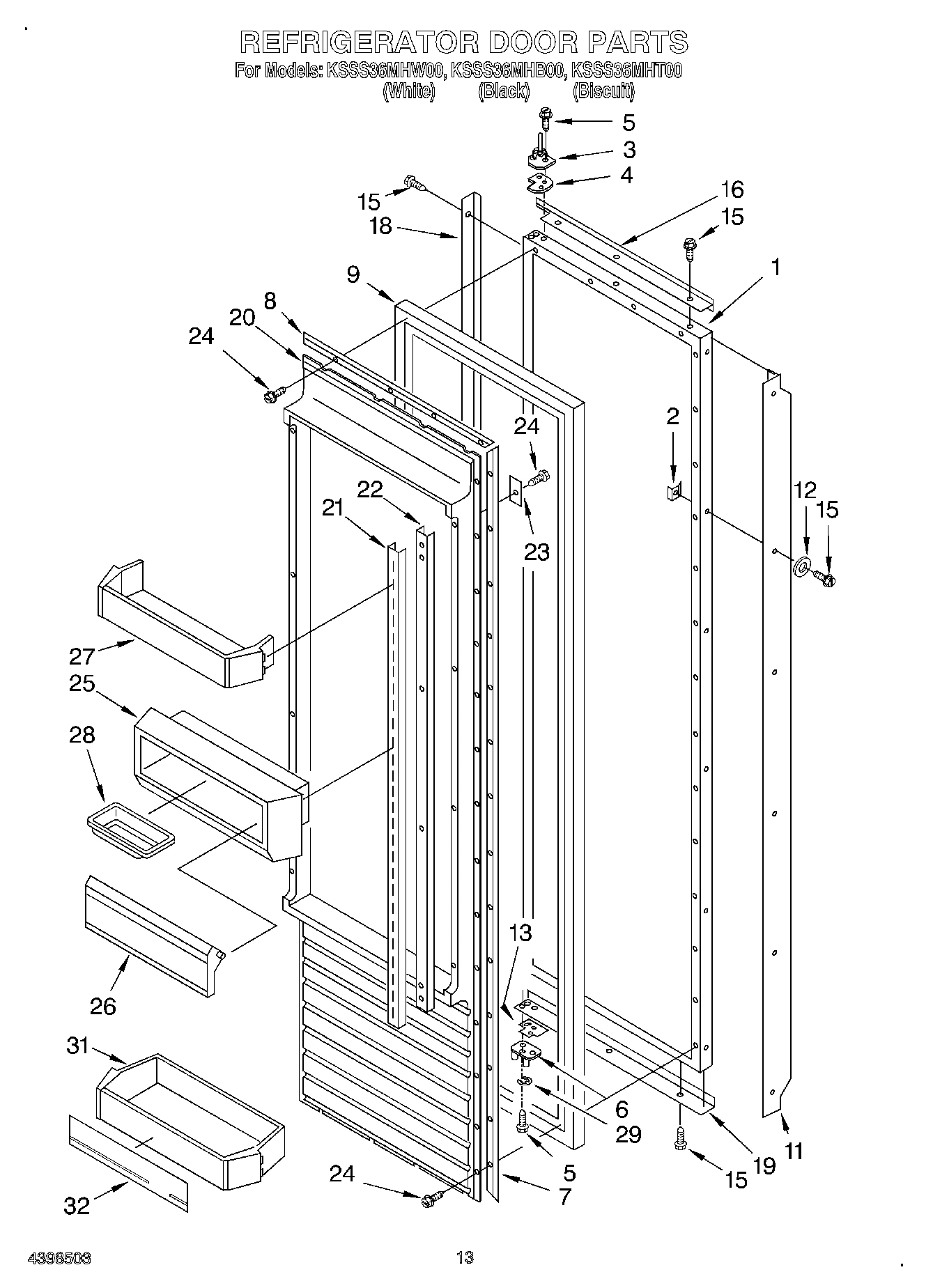 10 - REFRIGERATOR DOOR