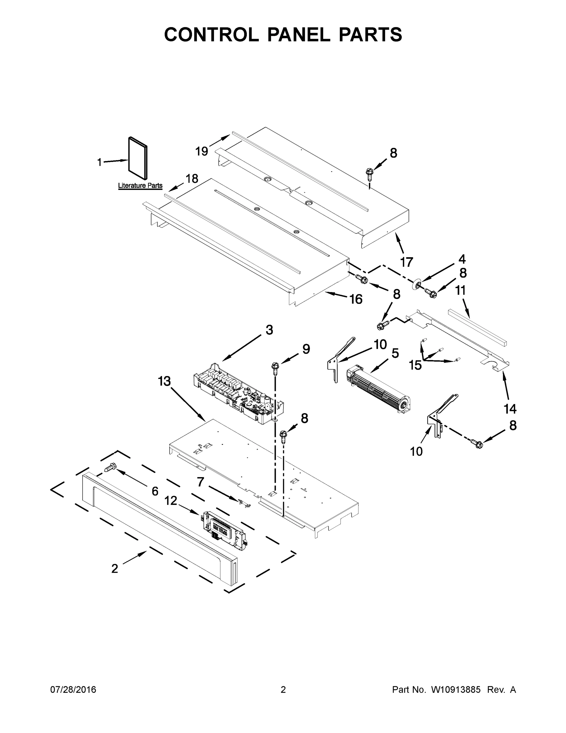 02 - CONTROL PANEL PARTS