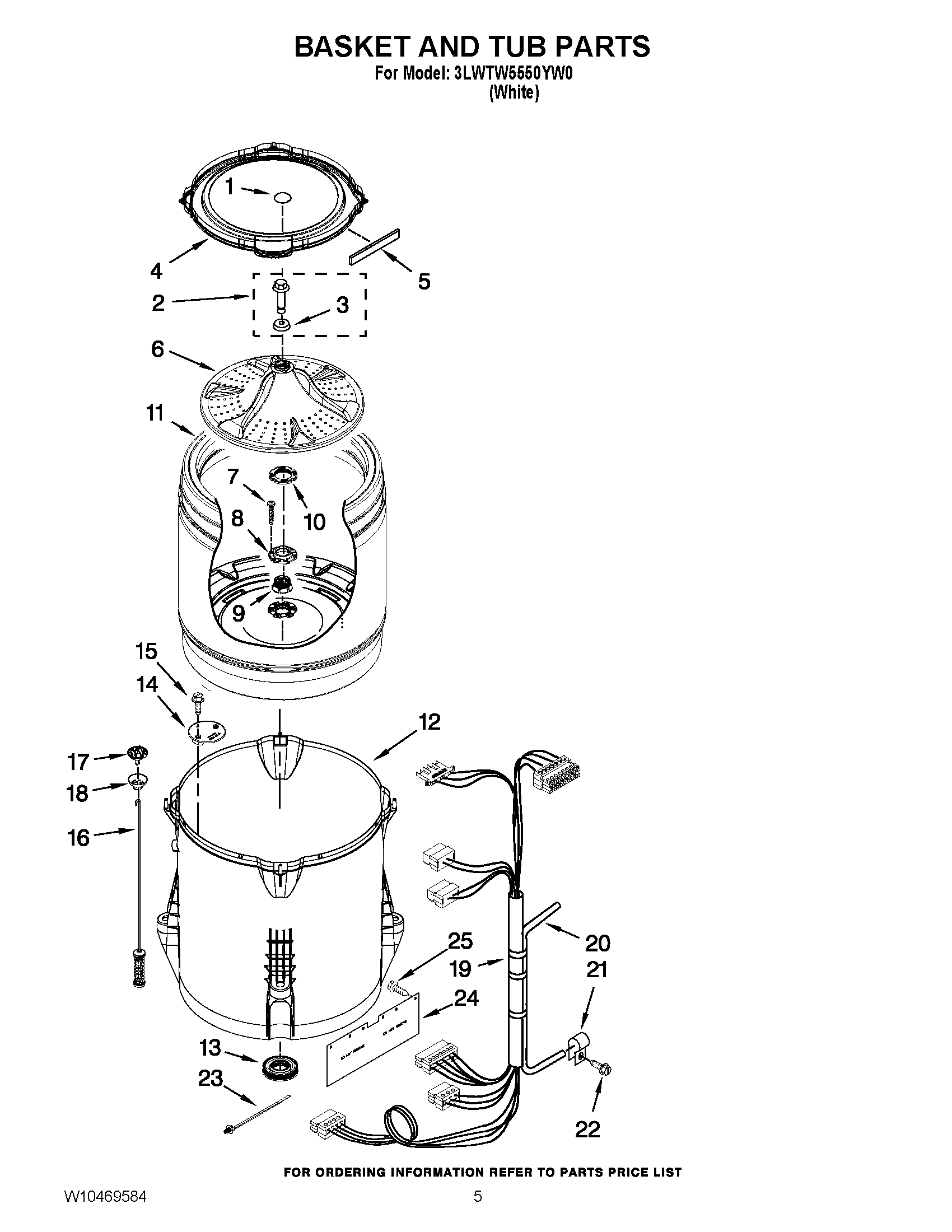 03 - BASKET AND TUB PARTS