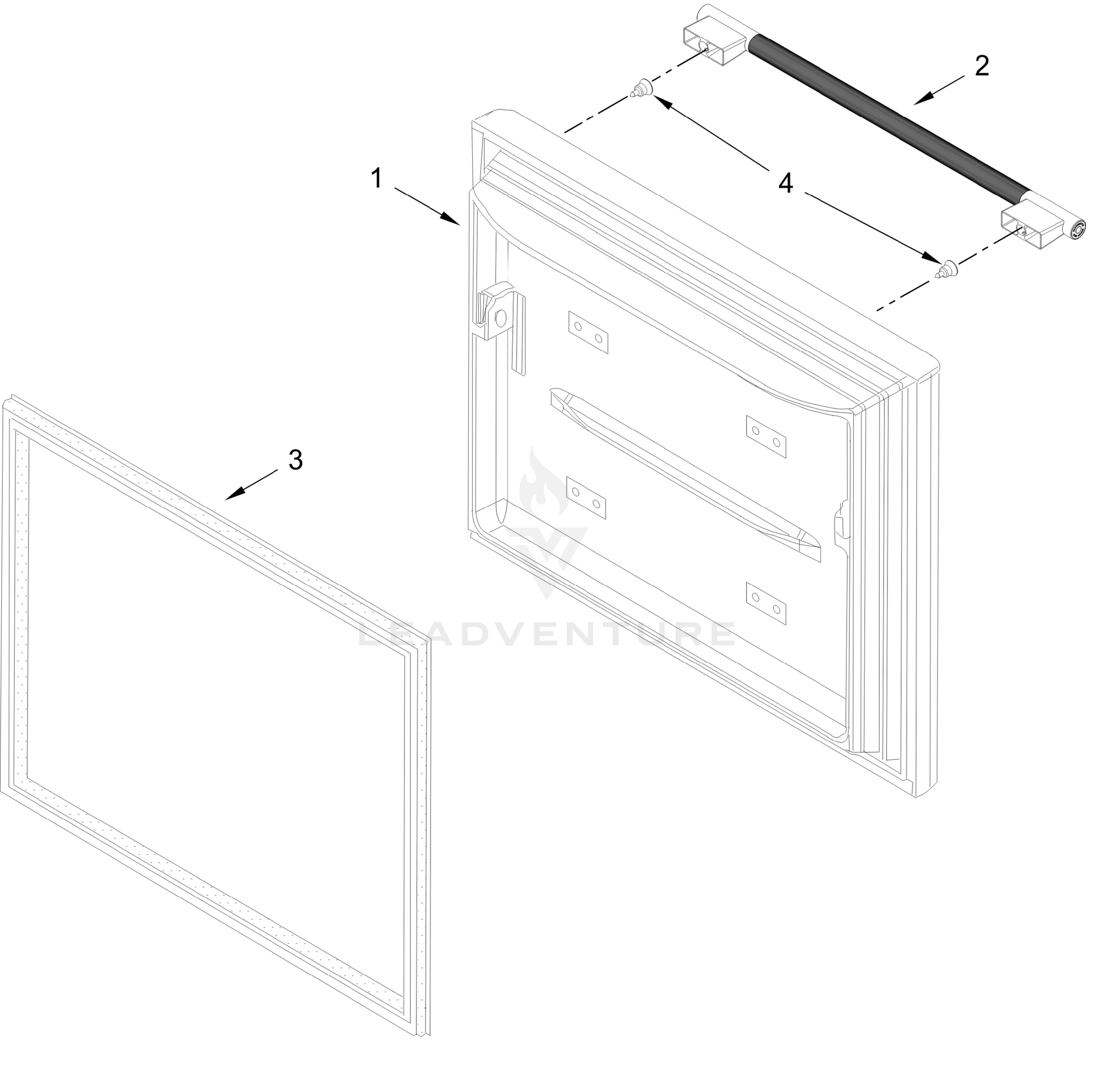 FREEZER DOOR PARTS