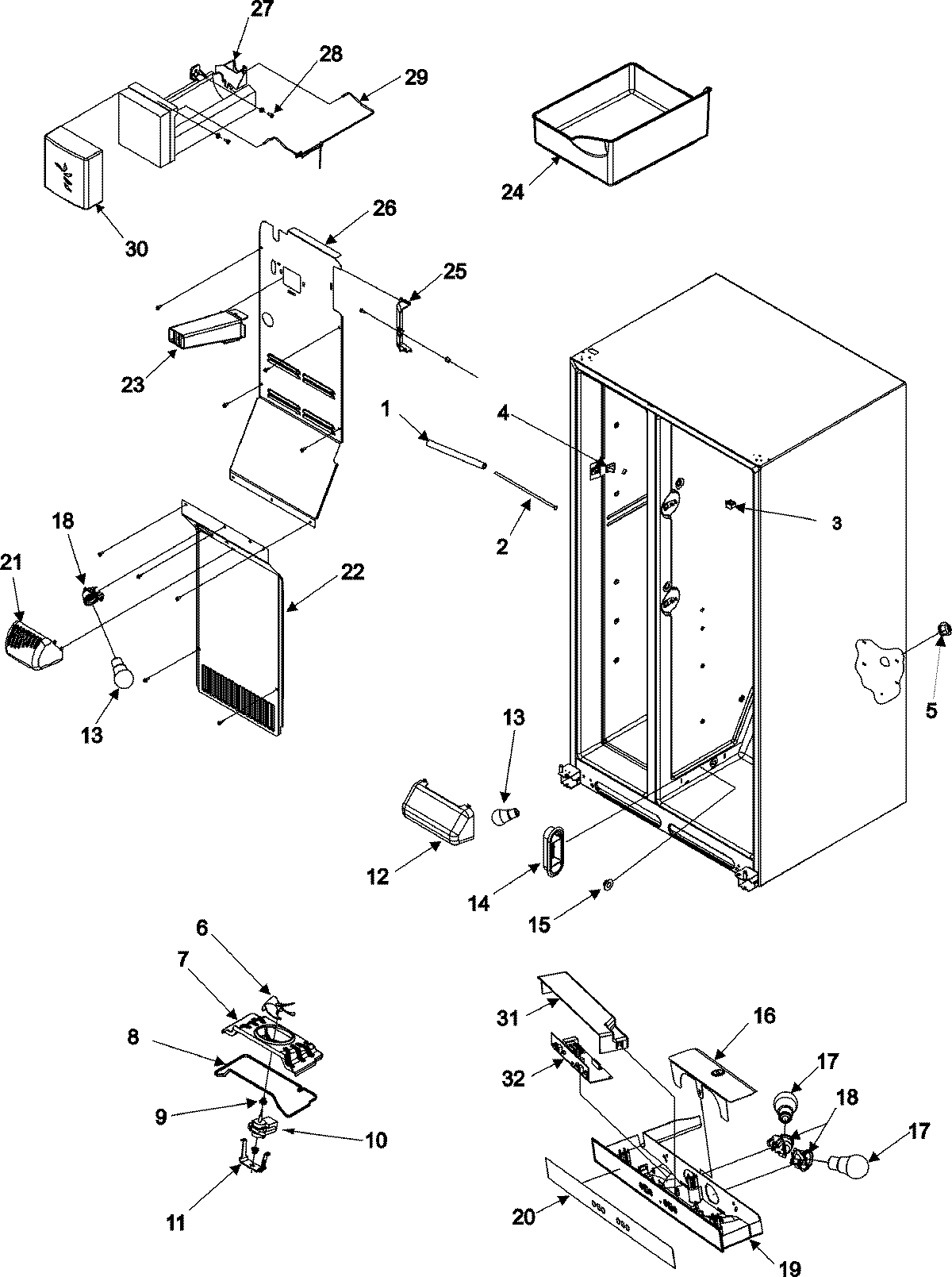 06 - EVAP FAN ASSY AND CONTROL
