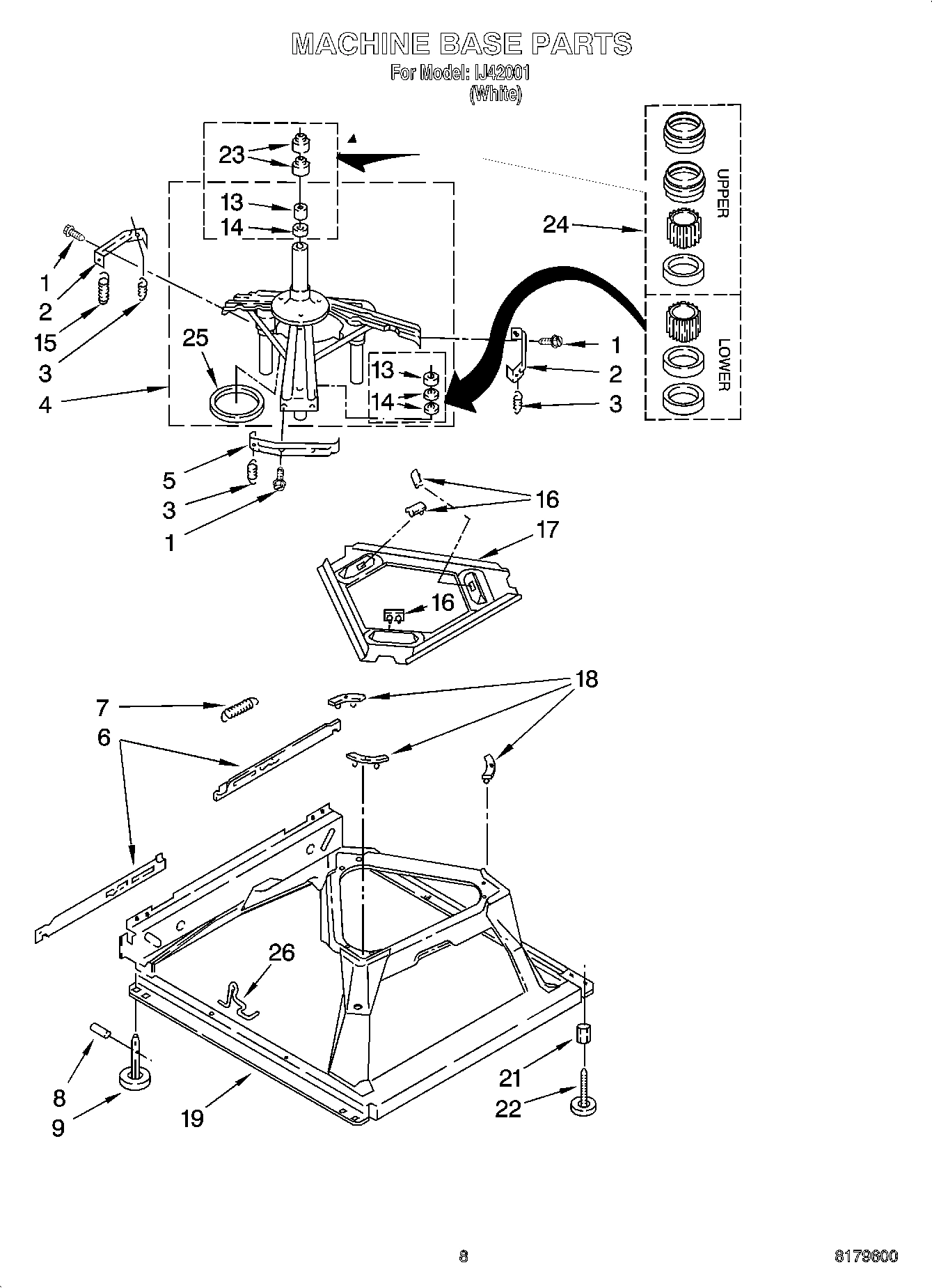 05 - MACHINE BASE PARTS