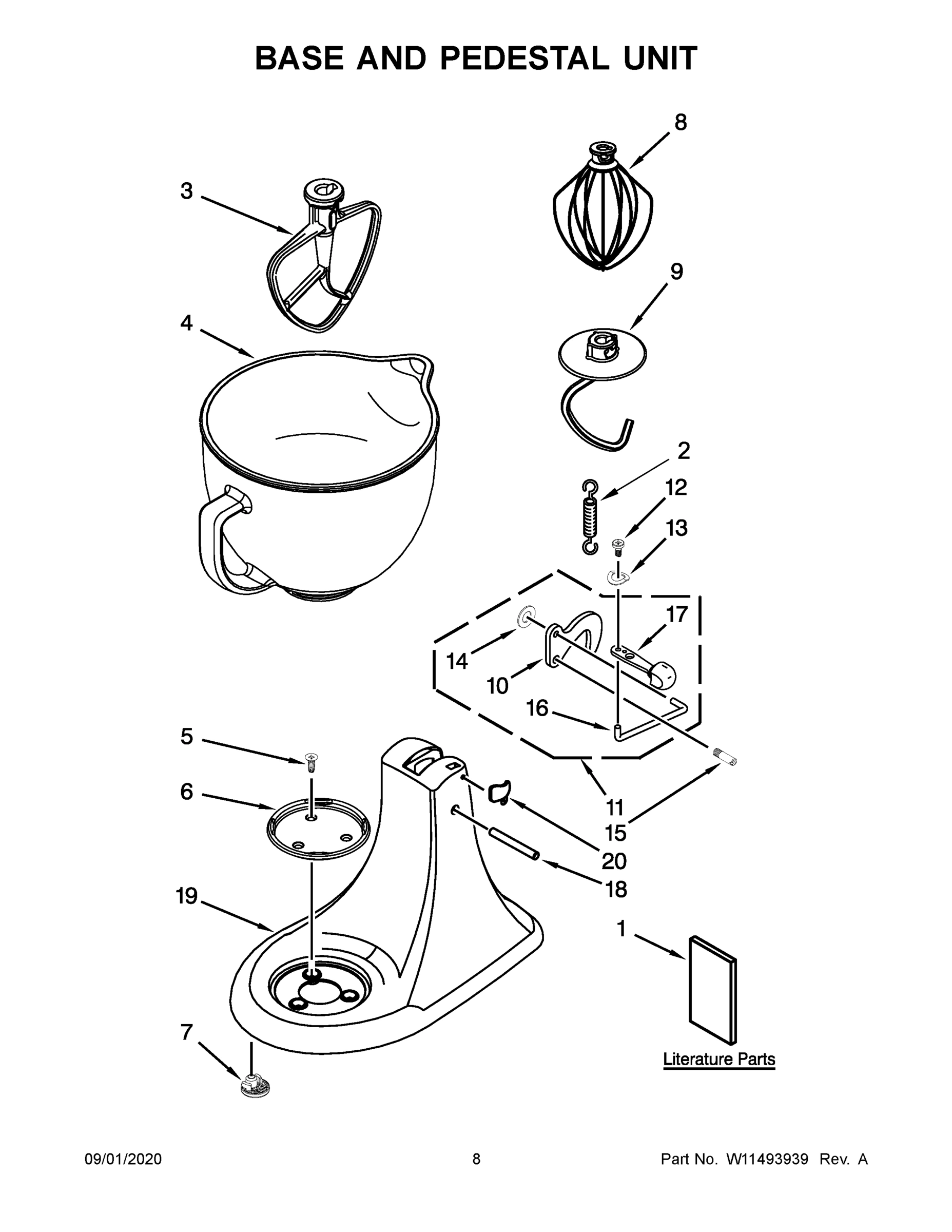 05 - BASE AND PEDESTAL UNIT