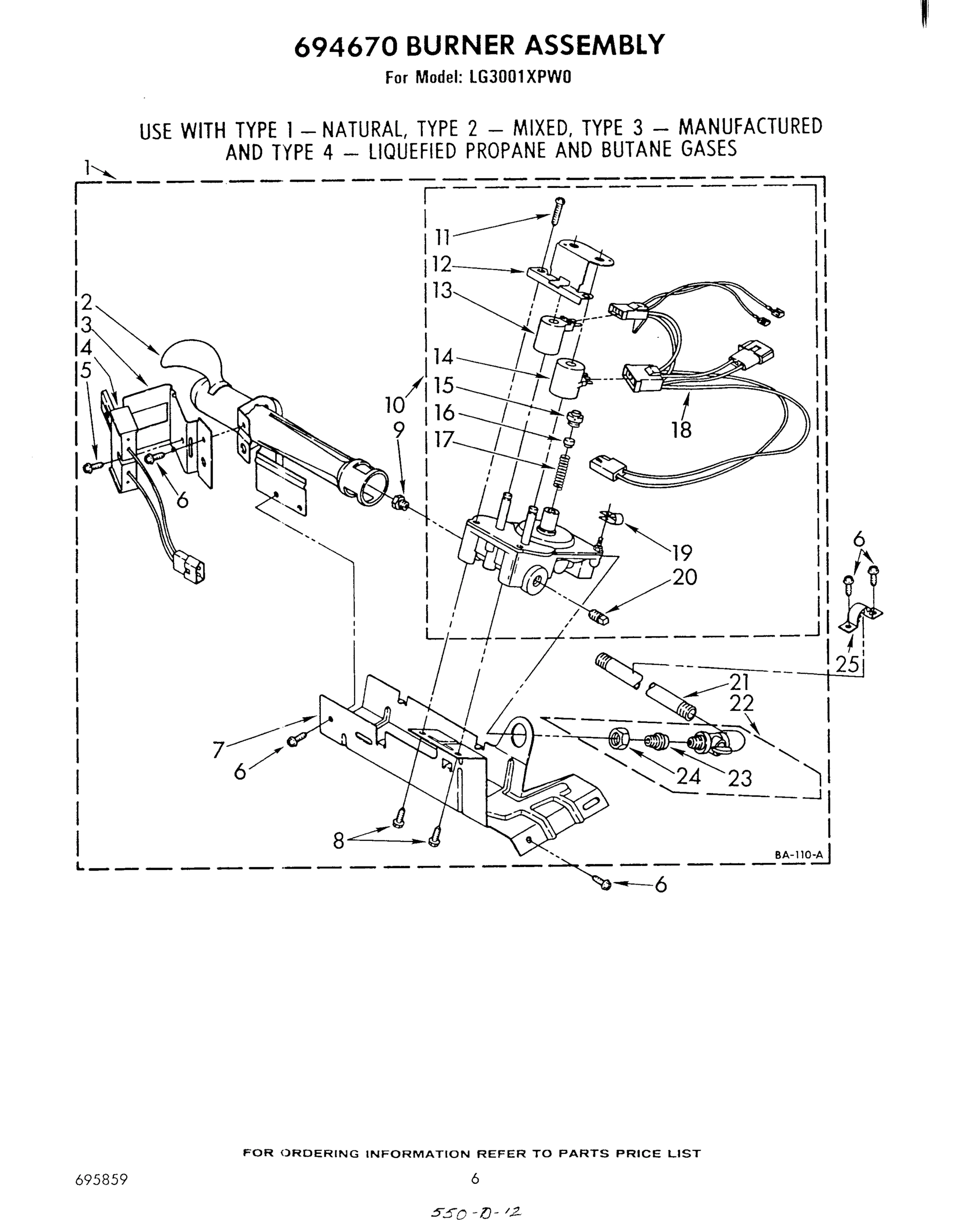 04 - 694670 BURNER