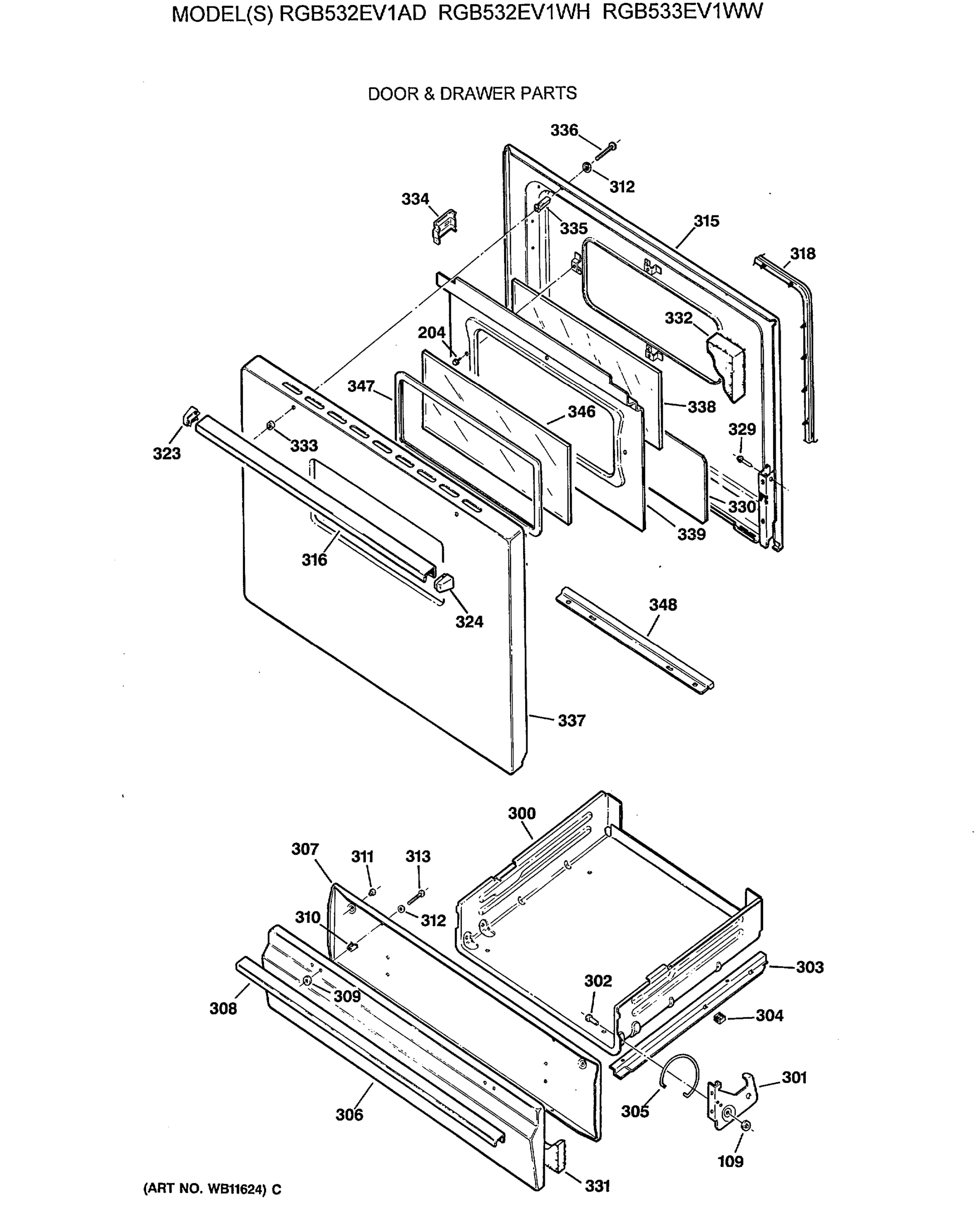 DOOR & DRAWER PARTS