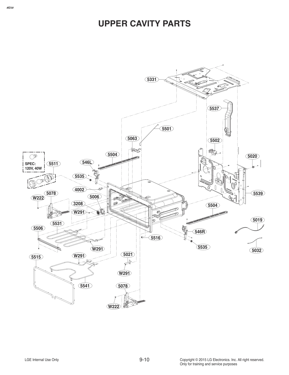 UPPER CAVITY PARTS