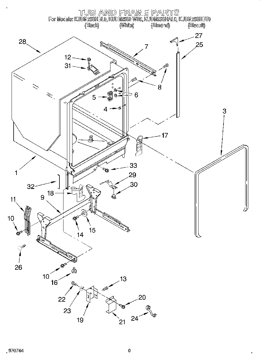 08 - TUB AND FRAME