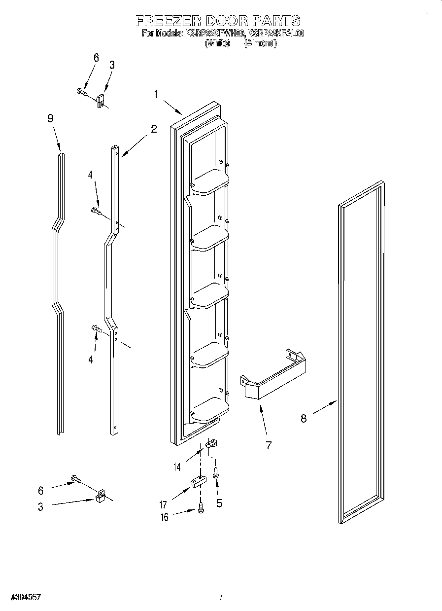 05 - FREEZER DOOR