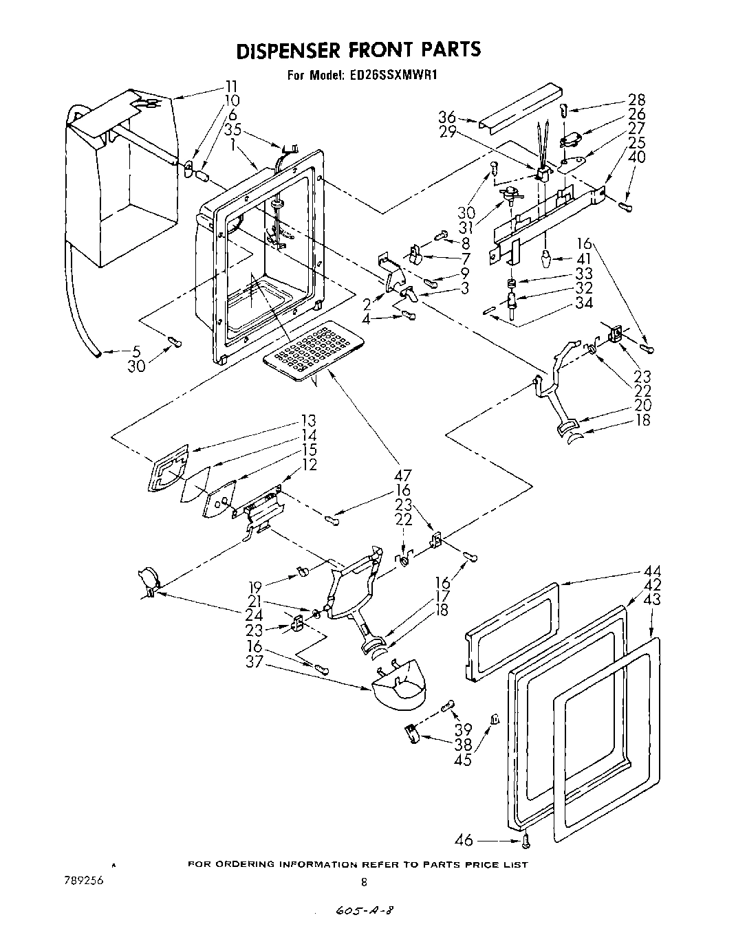 05 - DISPENSER FRONT