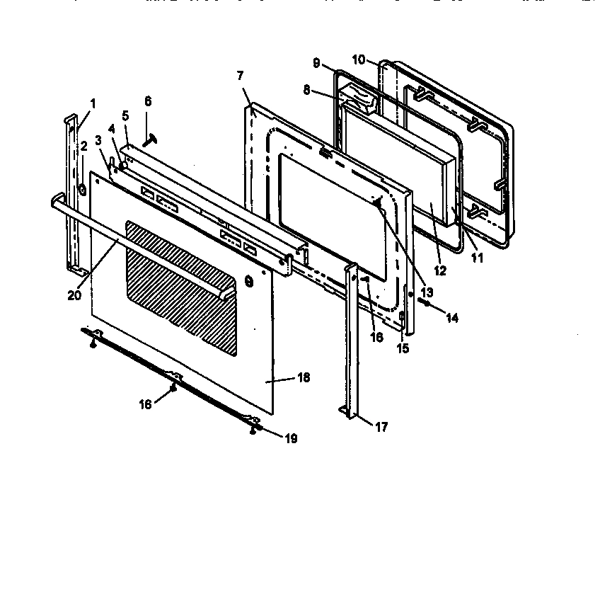 06 - OVEN DOOR