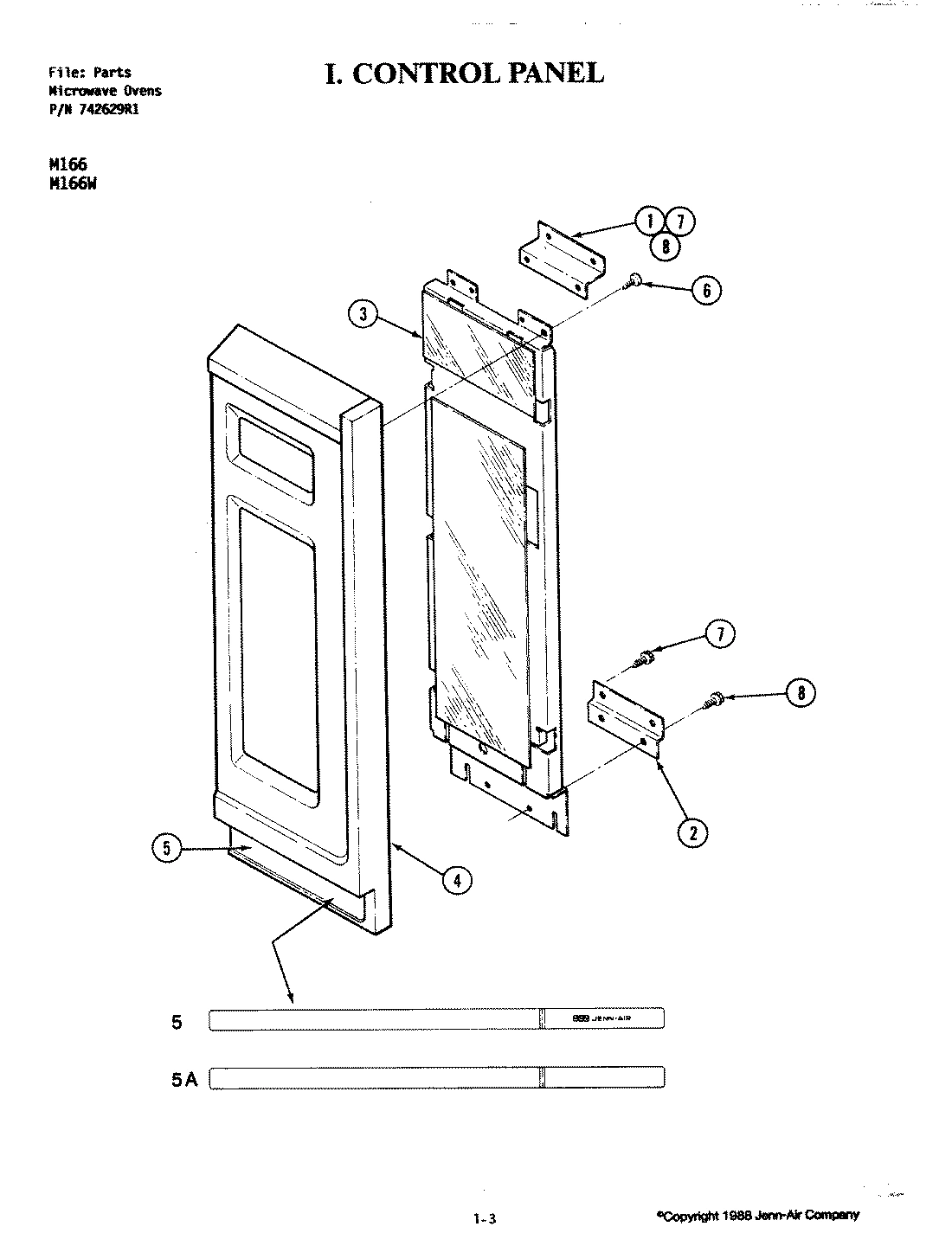 02 - CONTROL PANEL (M166W)