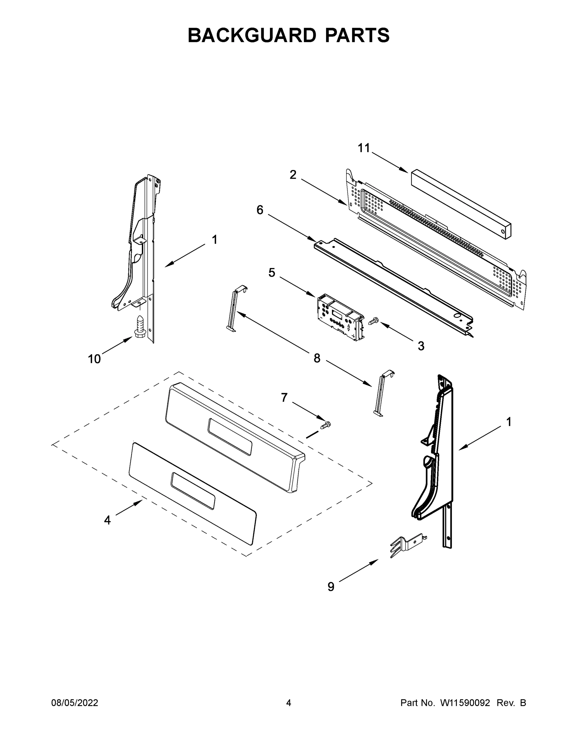 03 - BACKGUARD PARTS