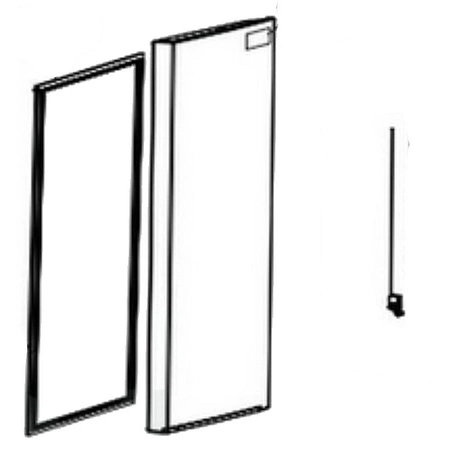 ADD74296736 LG Refrigerator Home Bar Door Ass