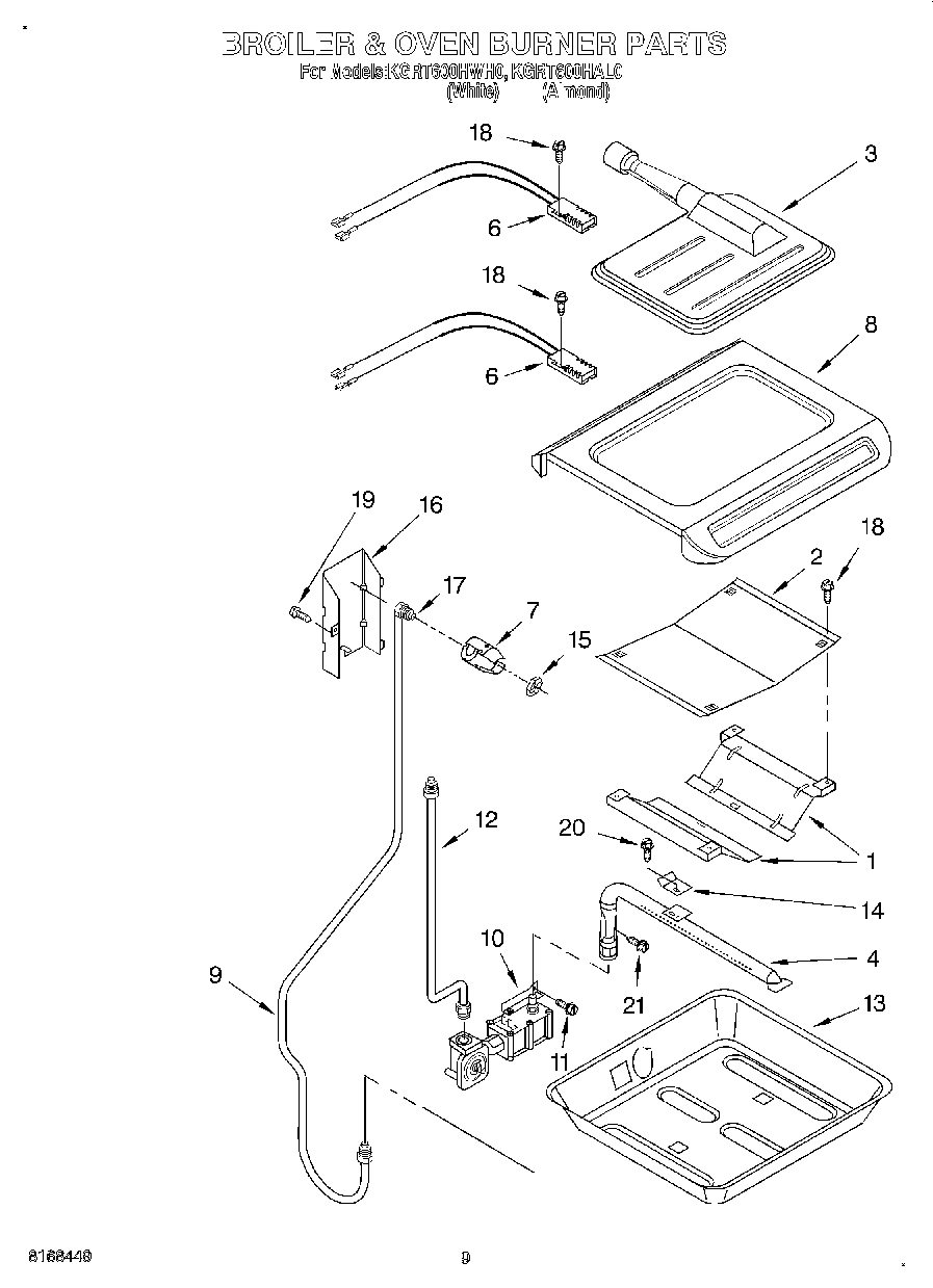 06 - BROILER AND OVEN BURNER
