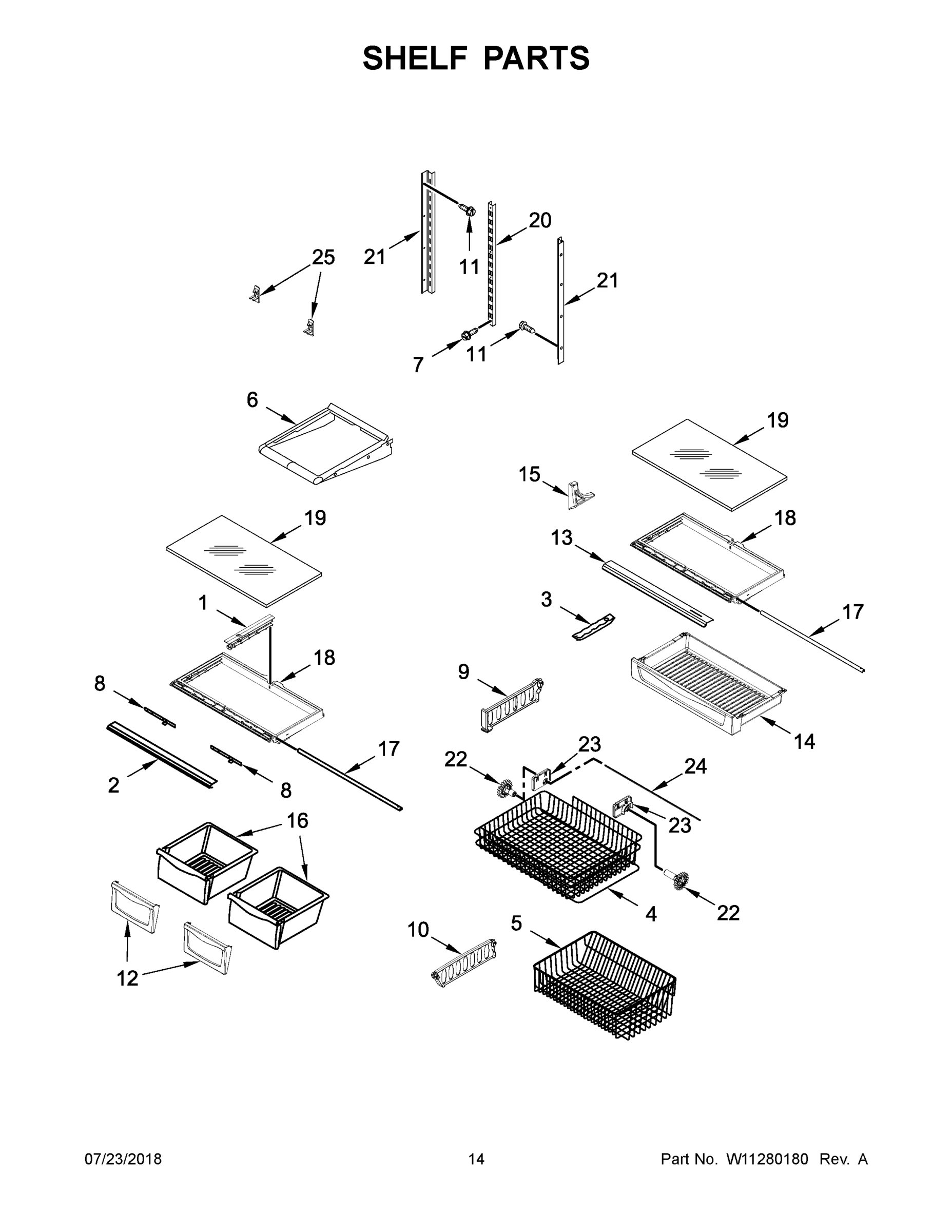 08 - SHELF PARTS