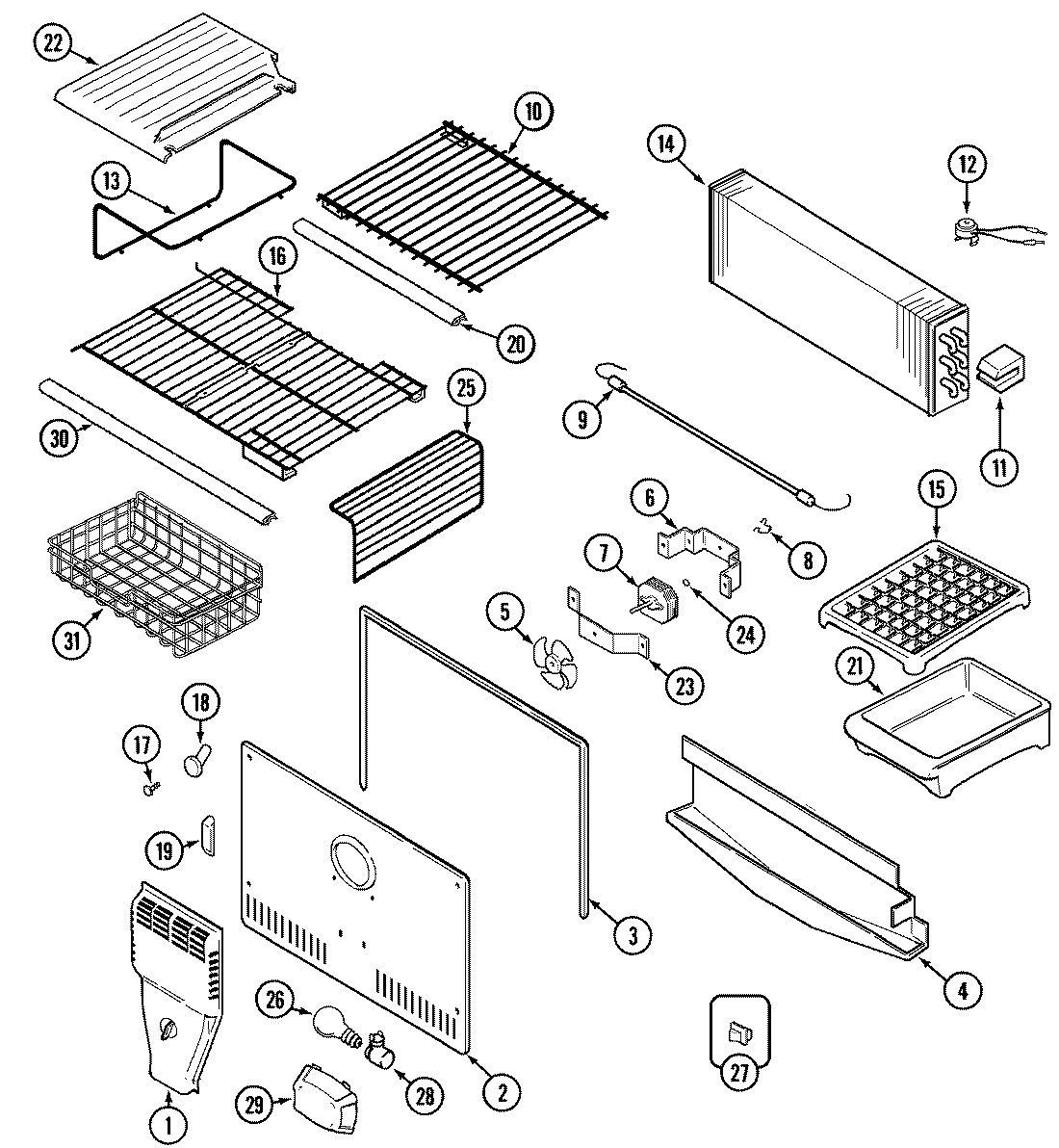 03 - FREEZER COMPARTMENT