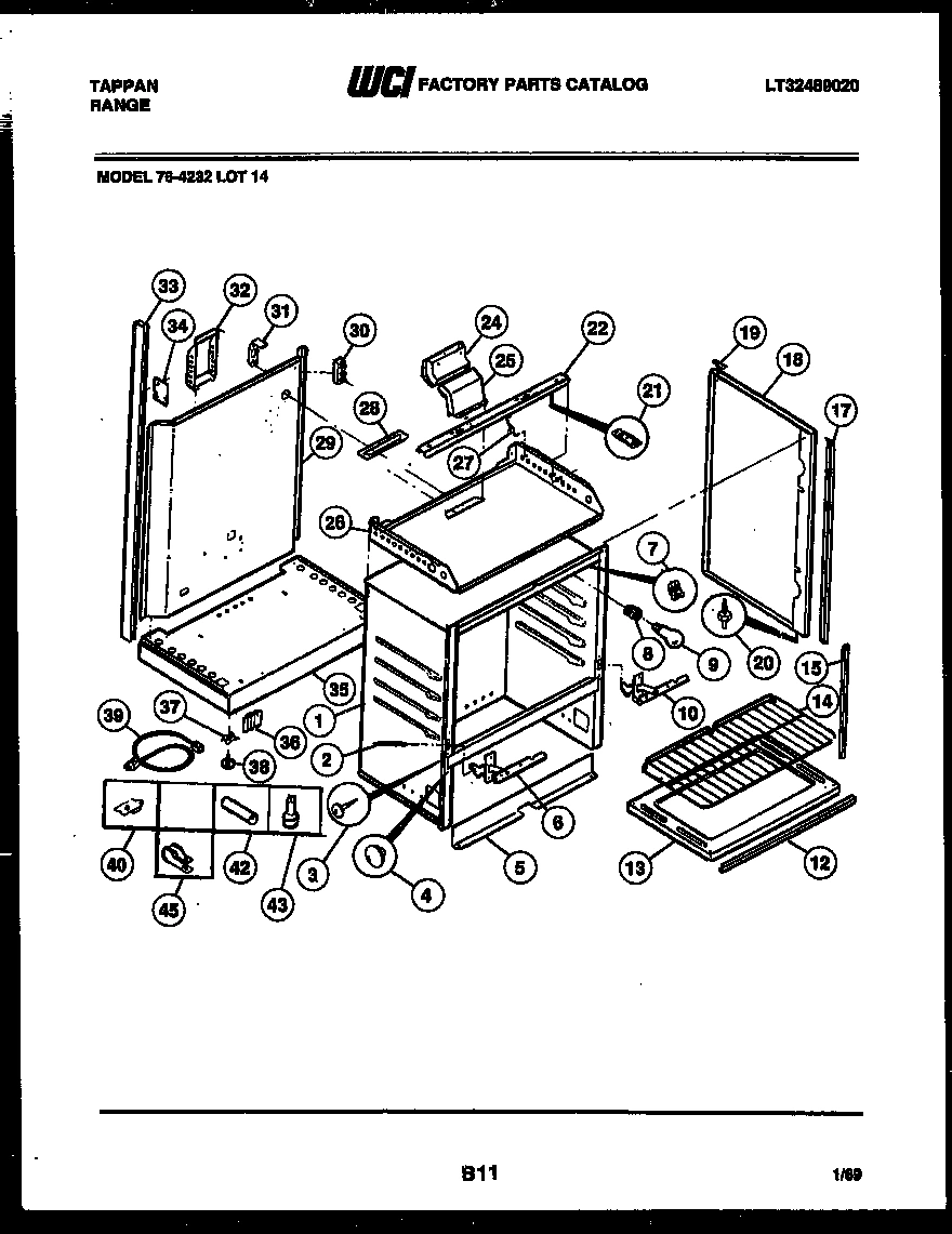 07 - OVEN BODY PARTS