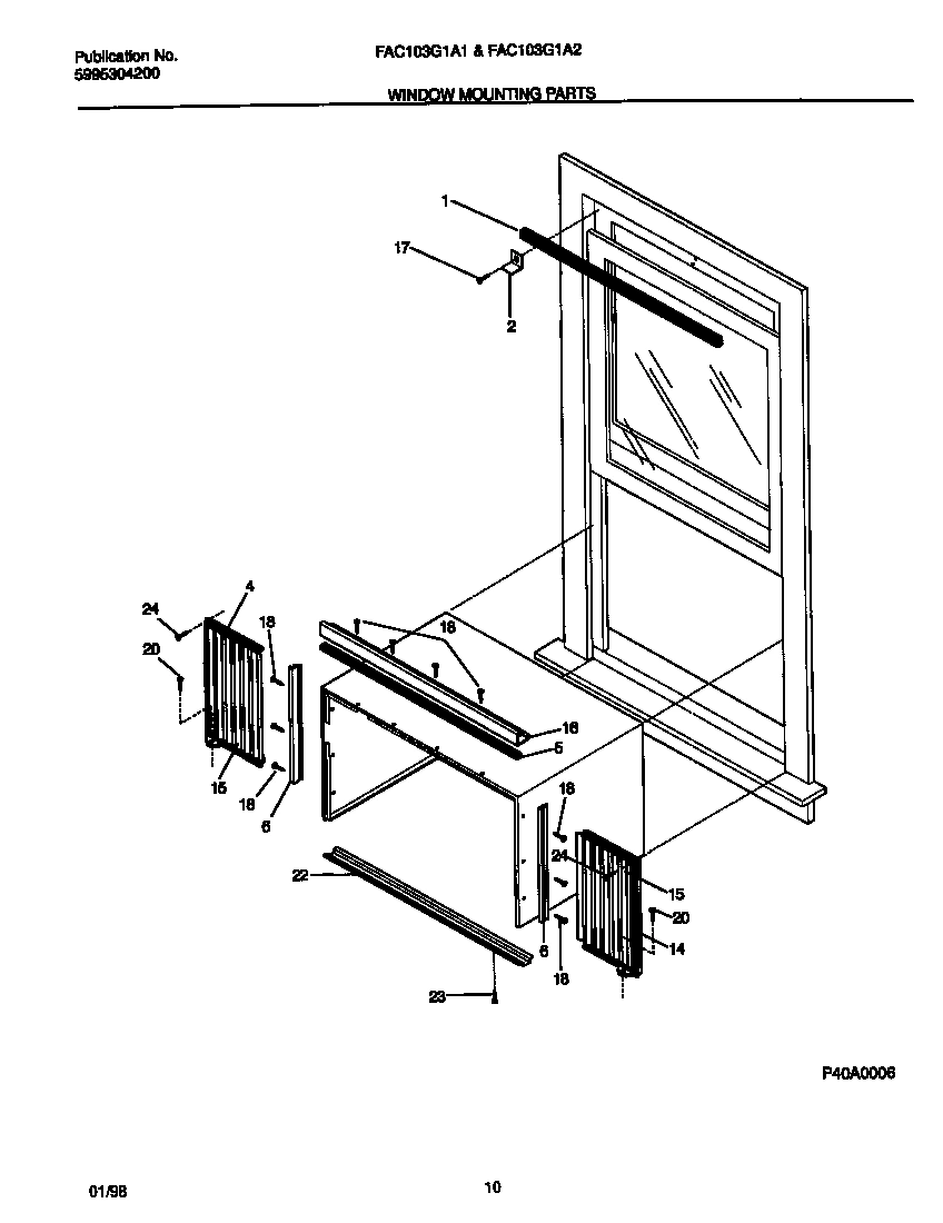 06 - WINDOW MOUNTING PARTS