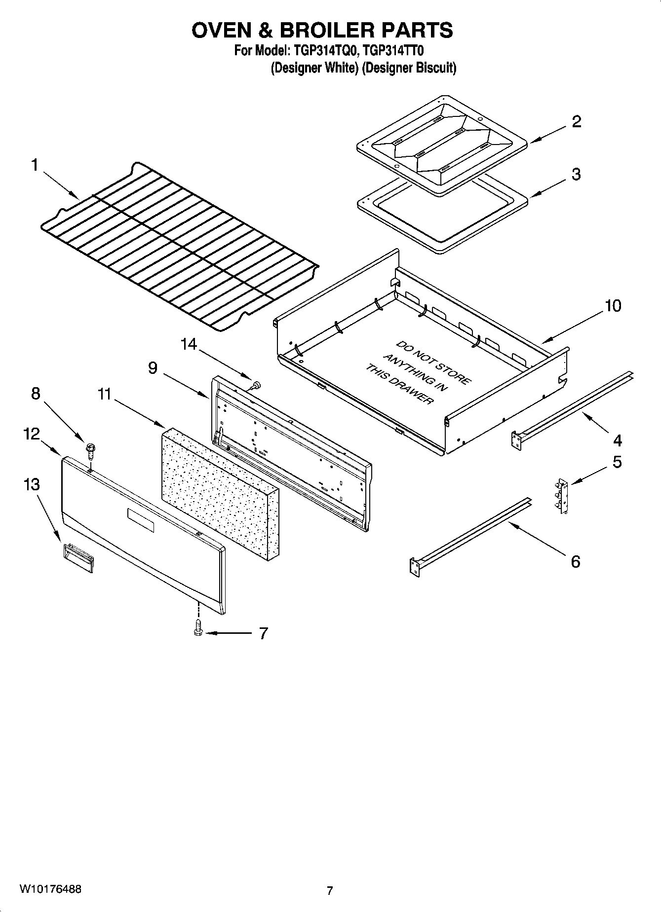 05 - OVEN & BROILER PARTS