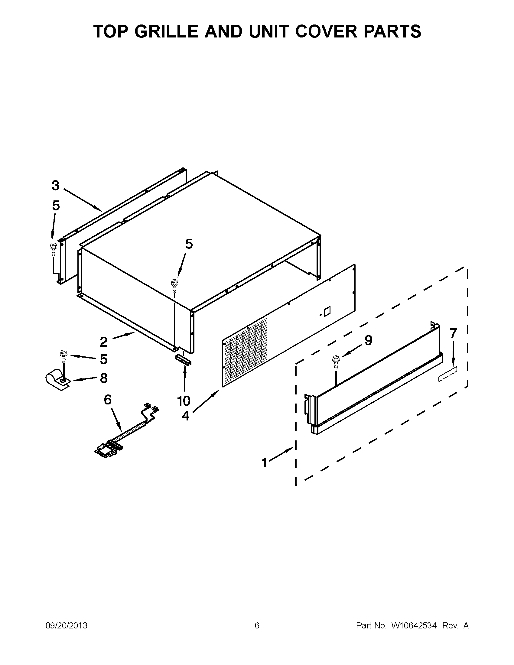 04 - TOP GRILLE AND UNIT COVER PARTS