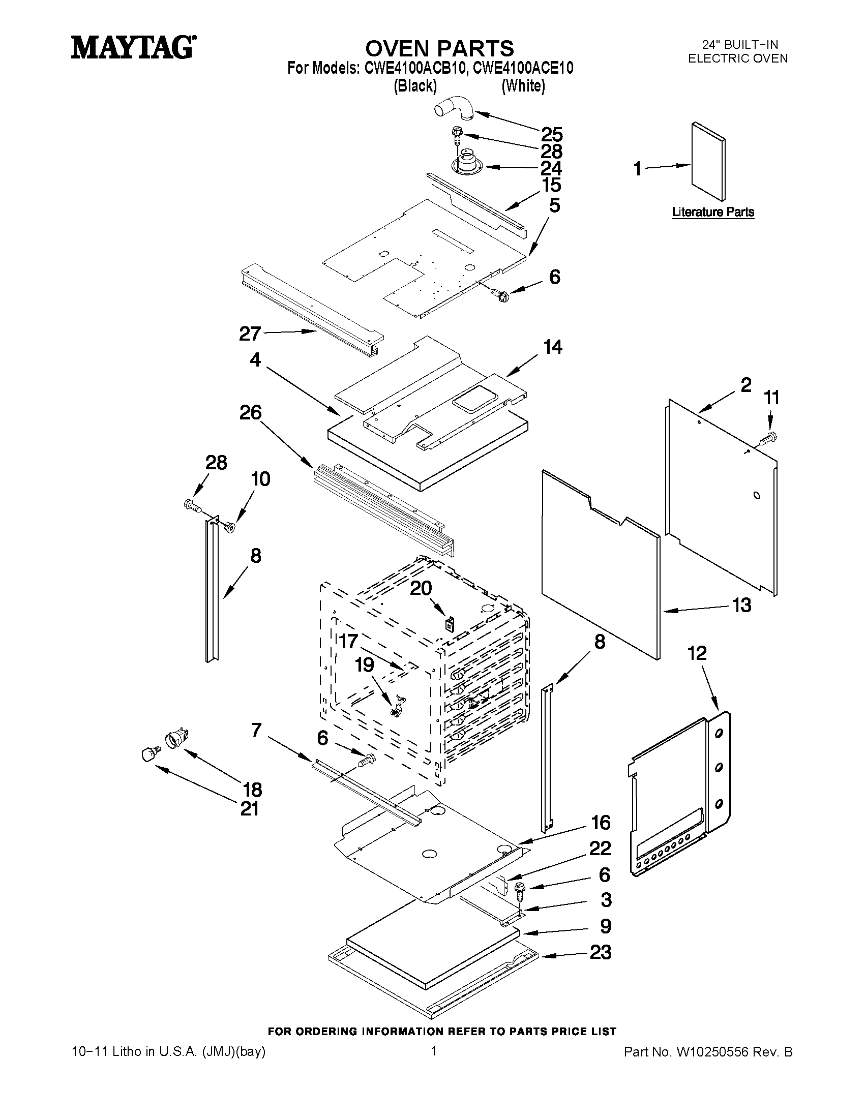 01 - OVEN PARTS