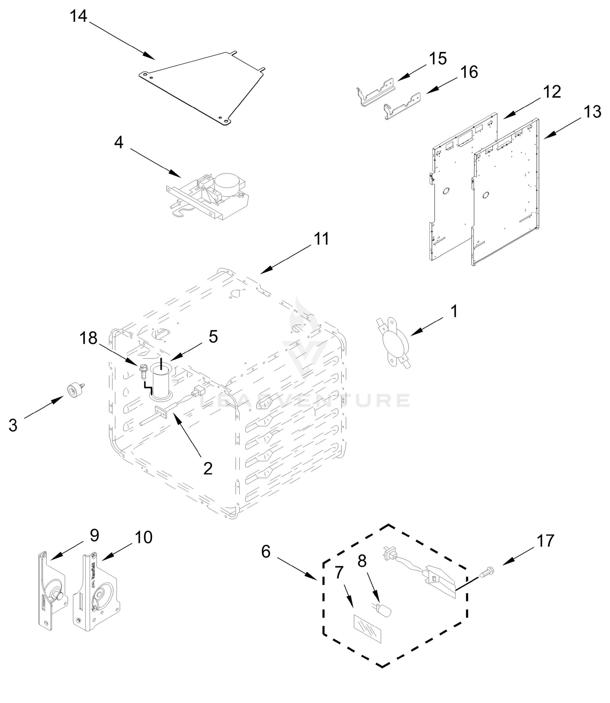 OVEN PARTS