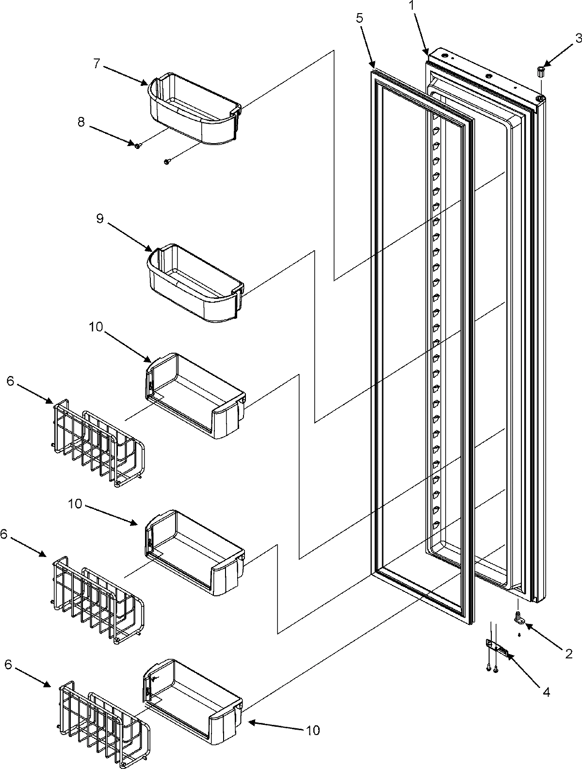08 - FREEZER DOOR
