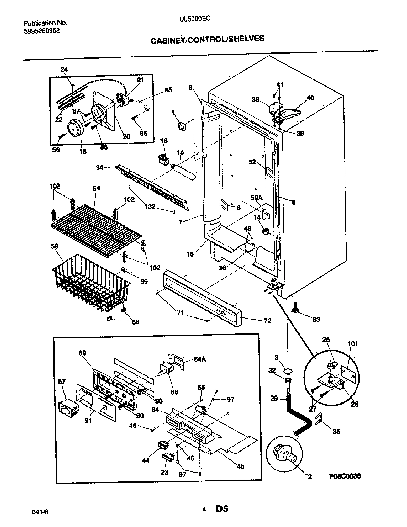 05 - CABINET/CONTROL/SHELVES