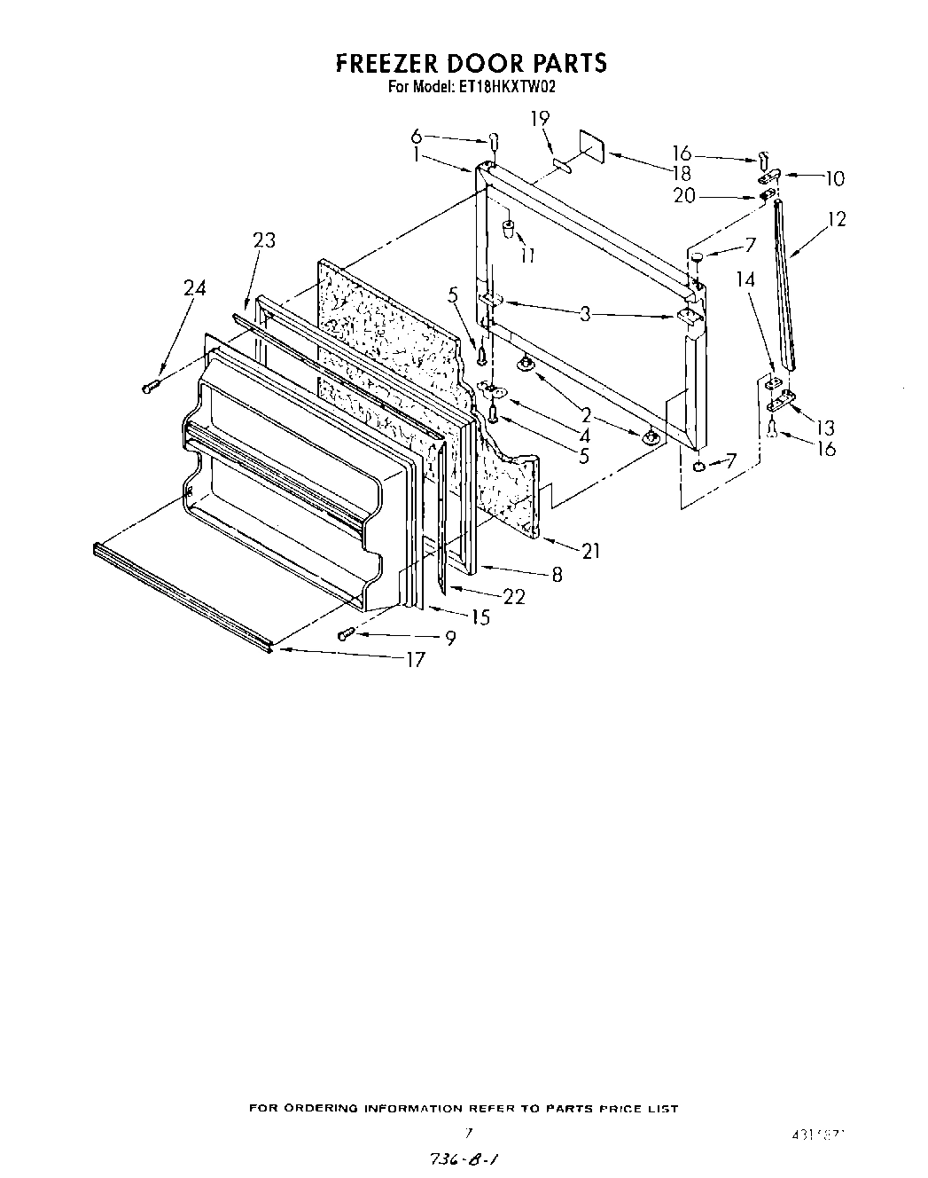 06 - FREEZER DOOR