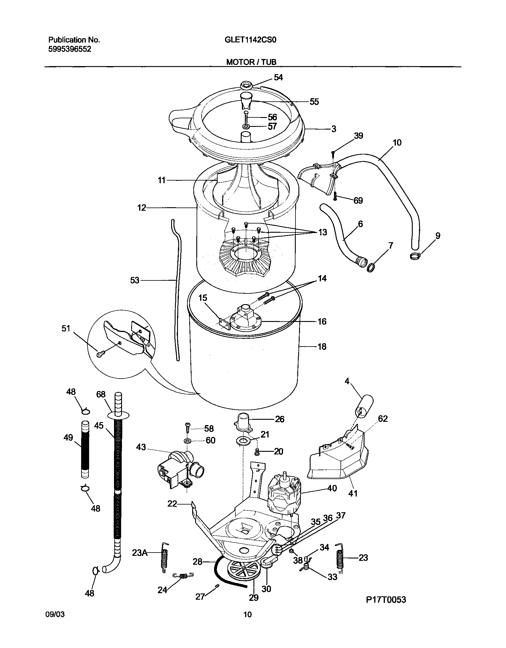 11 - MOTOR/TUB