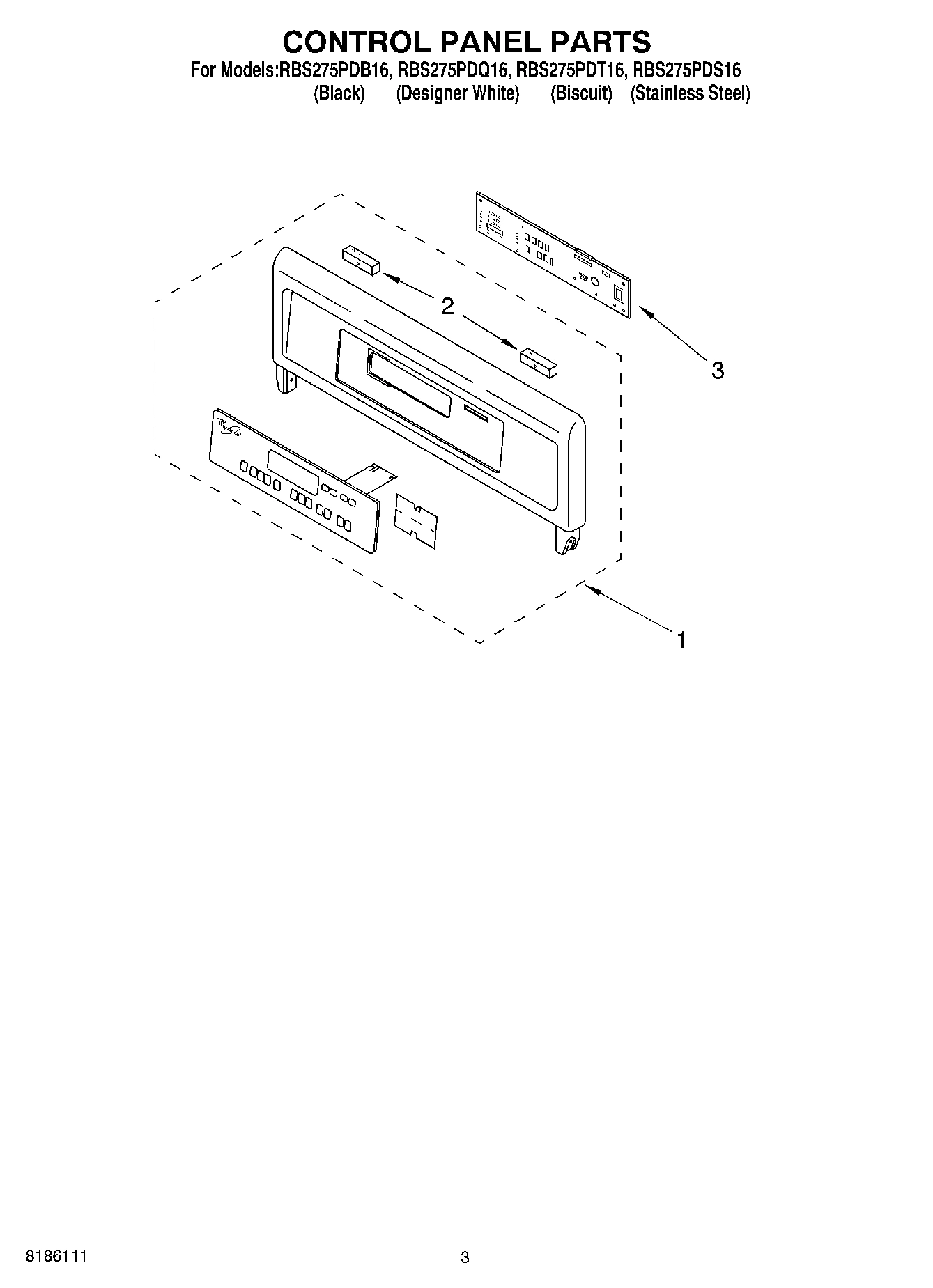 02 - CONTROL PANEL PARTS