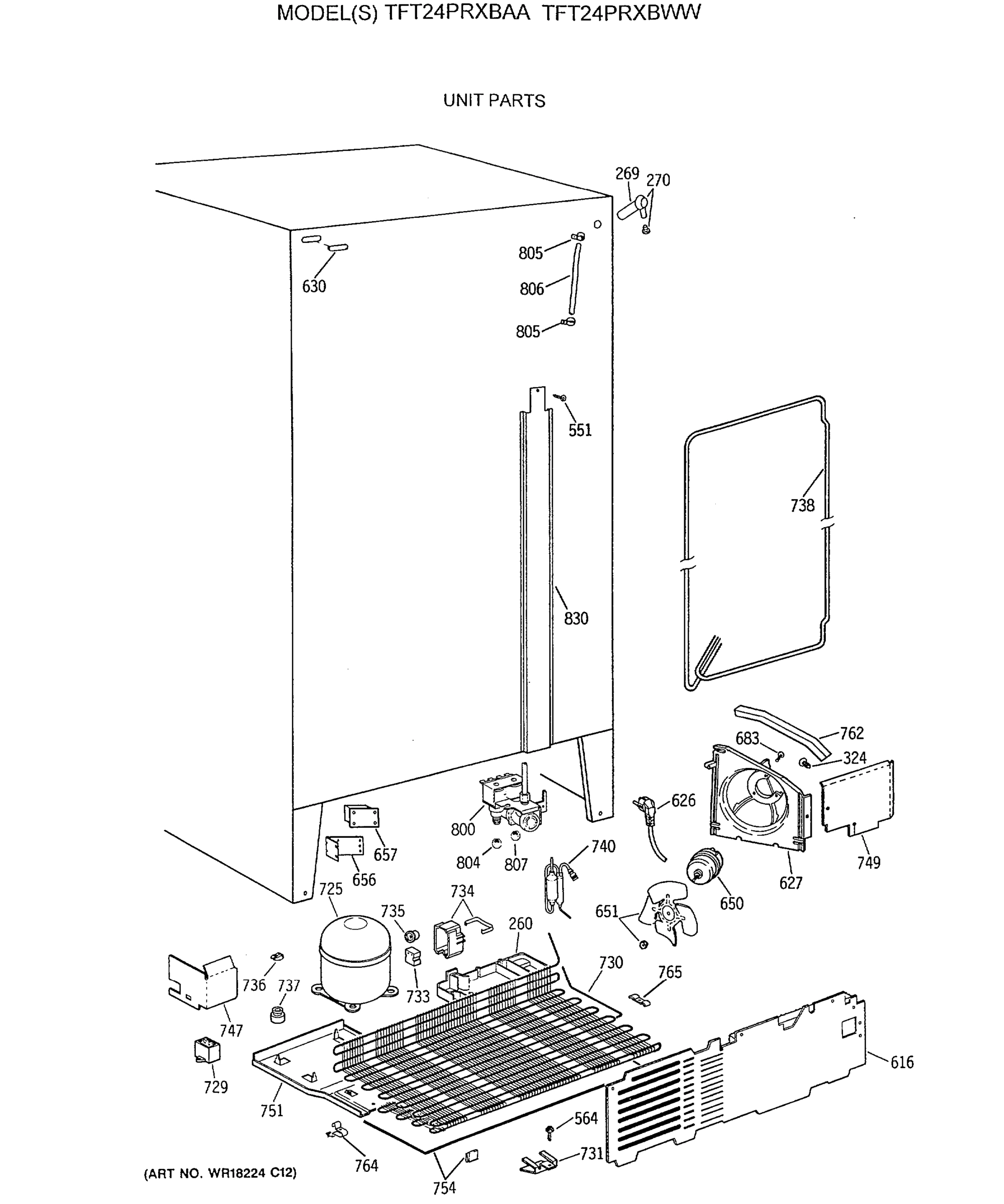 UNIT PARTS