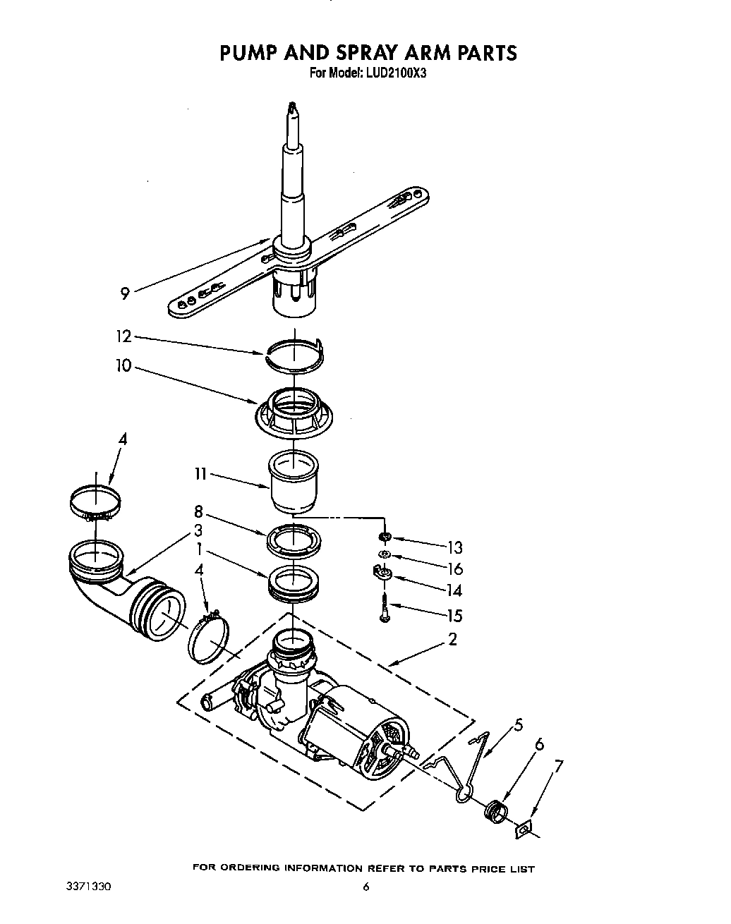 05 - PUMP AND SPRAY ARM