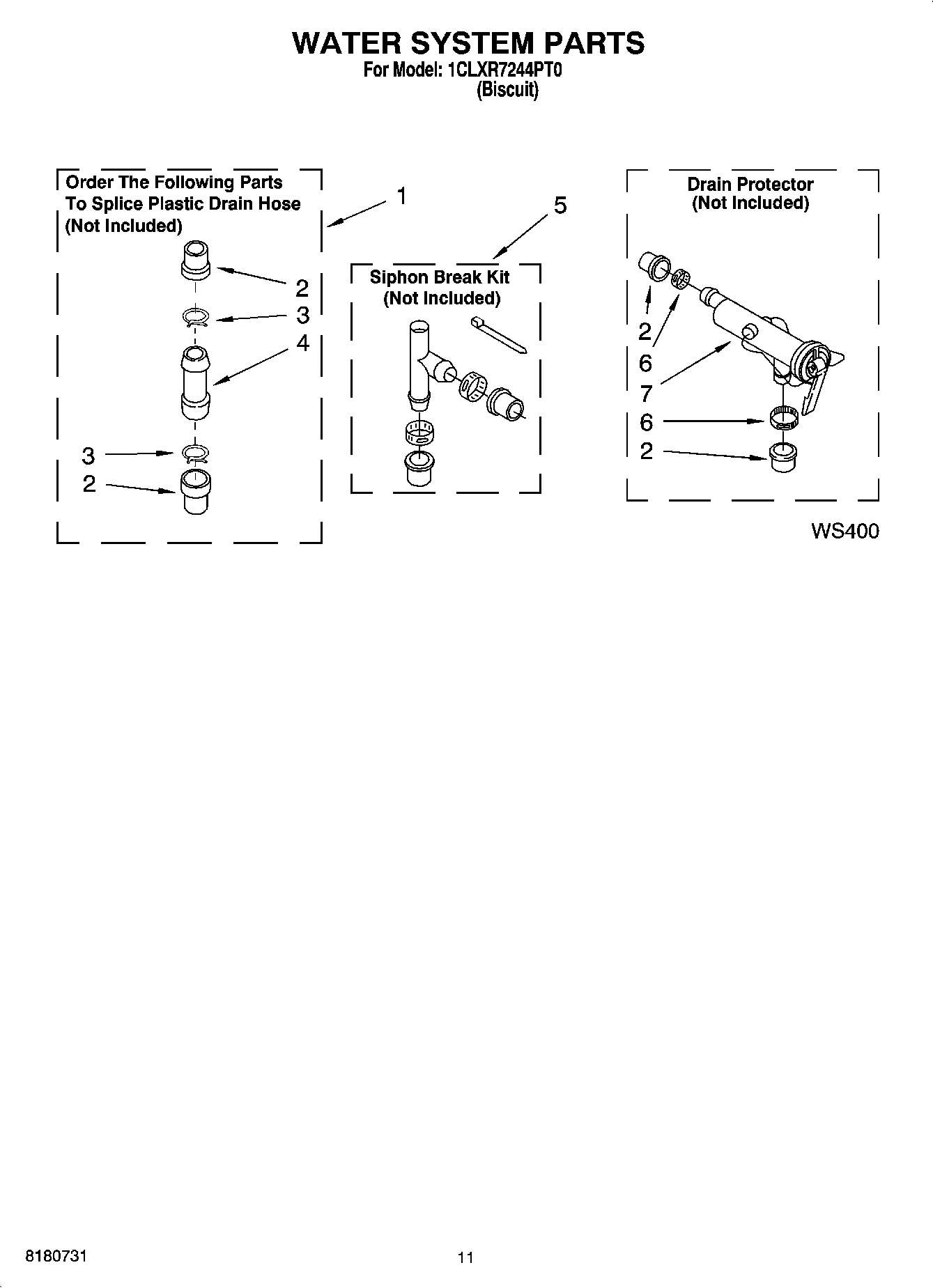 07 - WATER SYSTEM PARTS