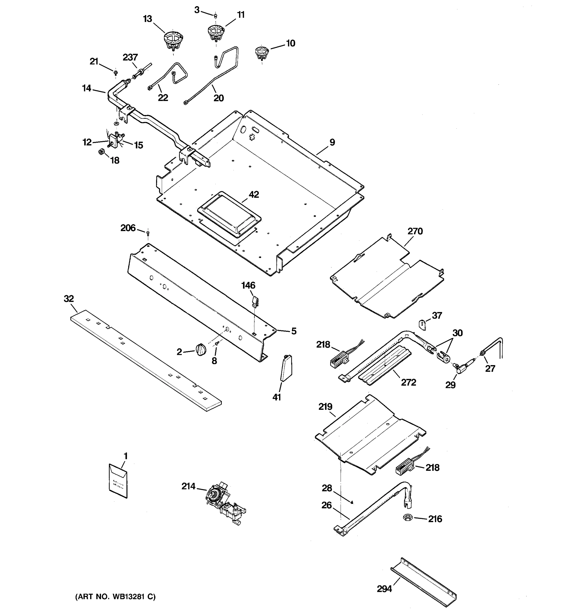 GAS & BURNER PARTS