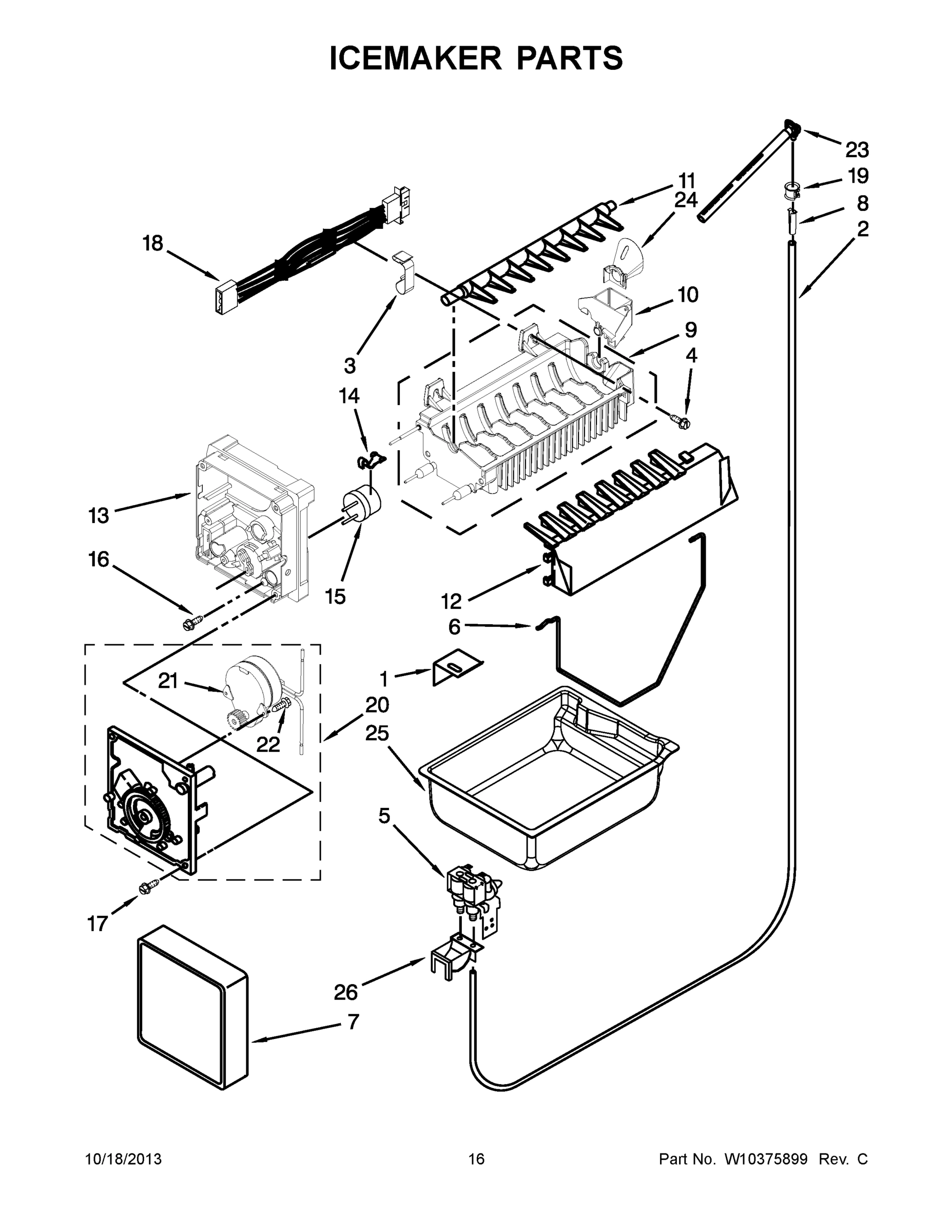 09 - ICEMAKER PARTS