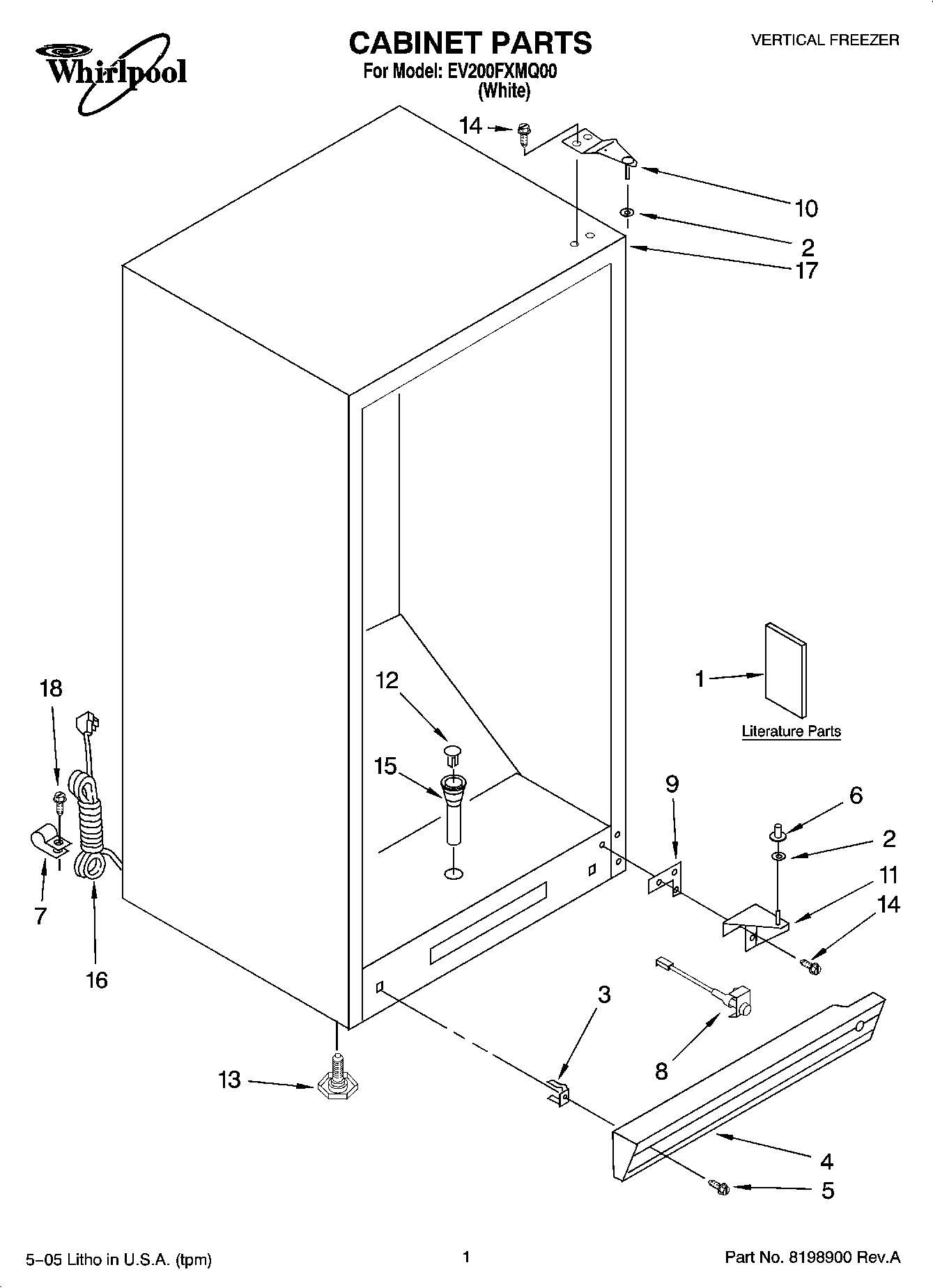 01 - CABINET PARTS