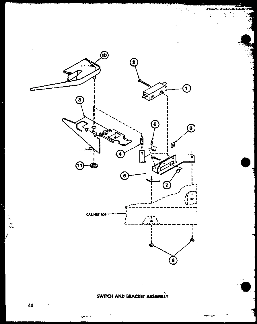 13 - SWITCH AND BRACKET ASSY