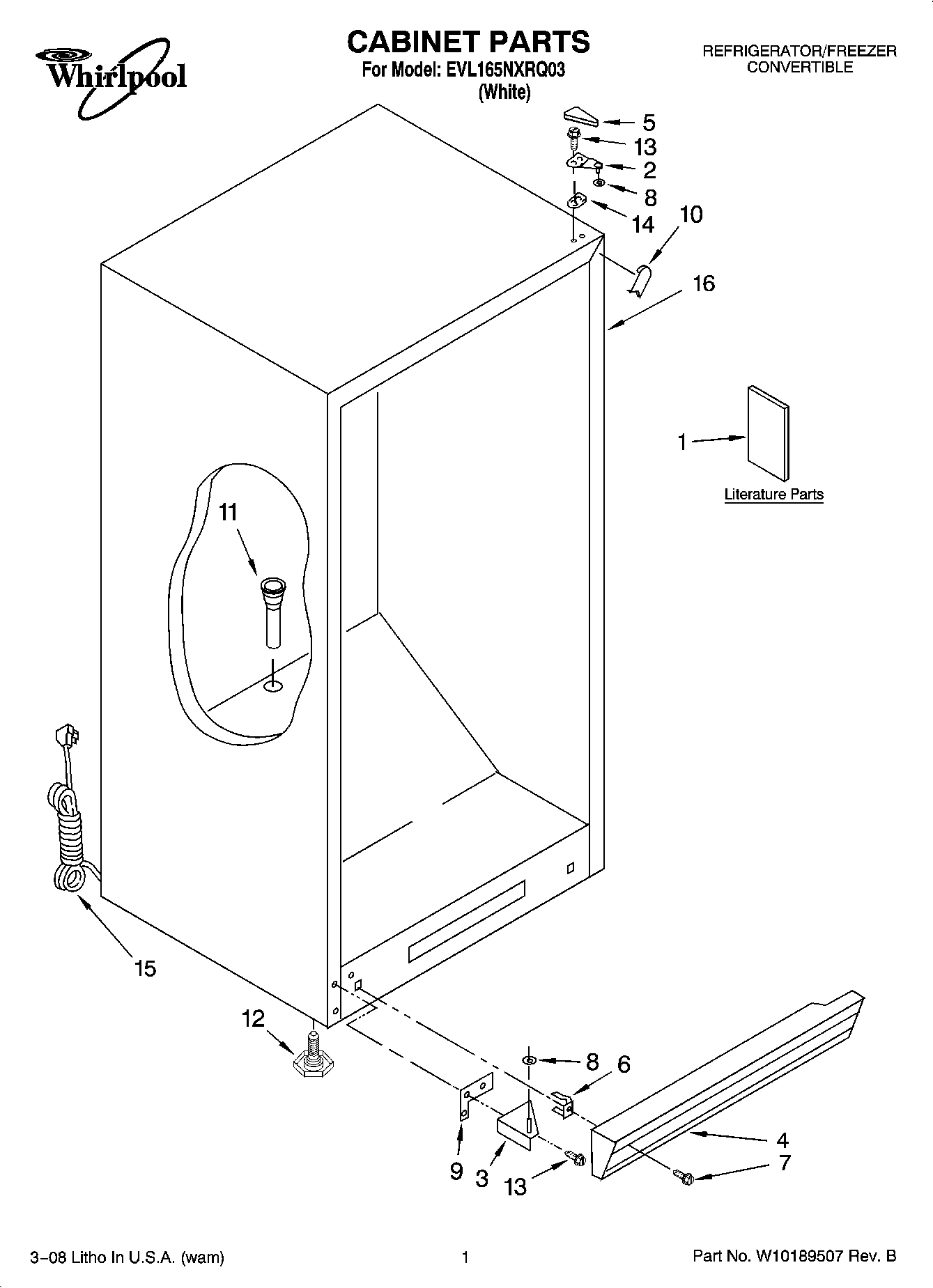 01 - CABINET PARTS
