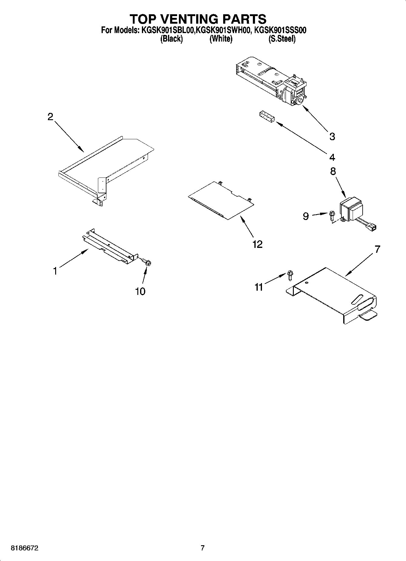 04 - TOP VENTING PARTS